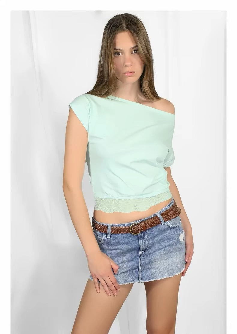 SUBDUED Asymmetric T-Shirt