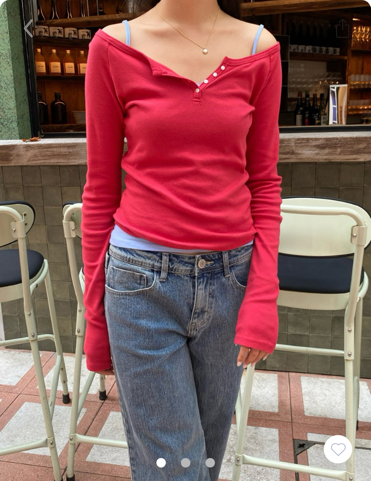BRANDY Zelly Top- OCT  -RED