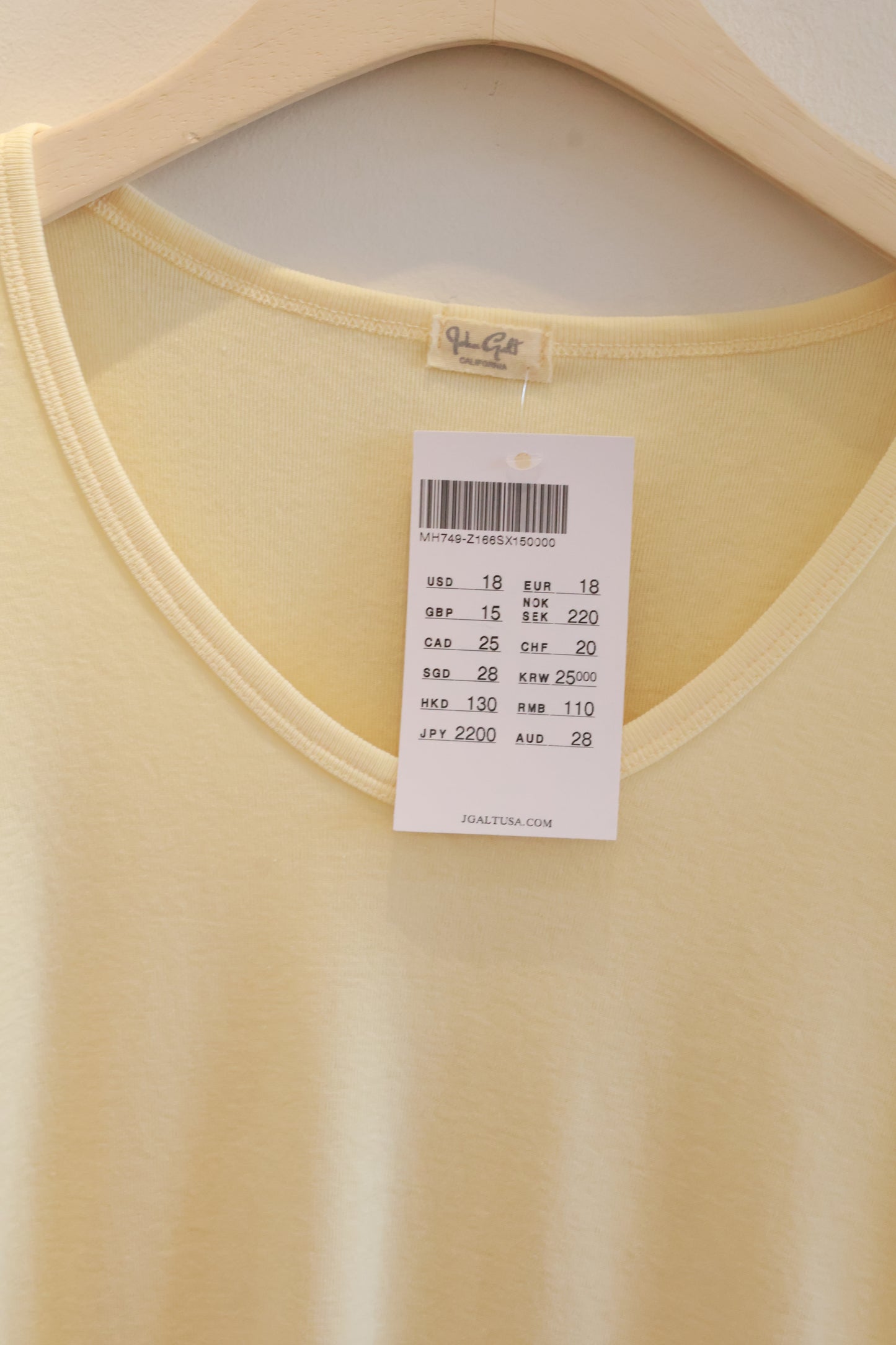 BRANDY Safiya Top  -YELLOW