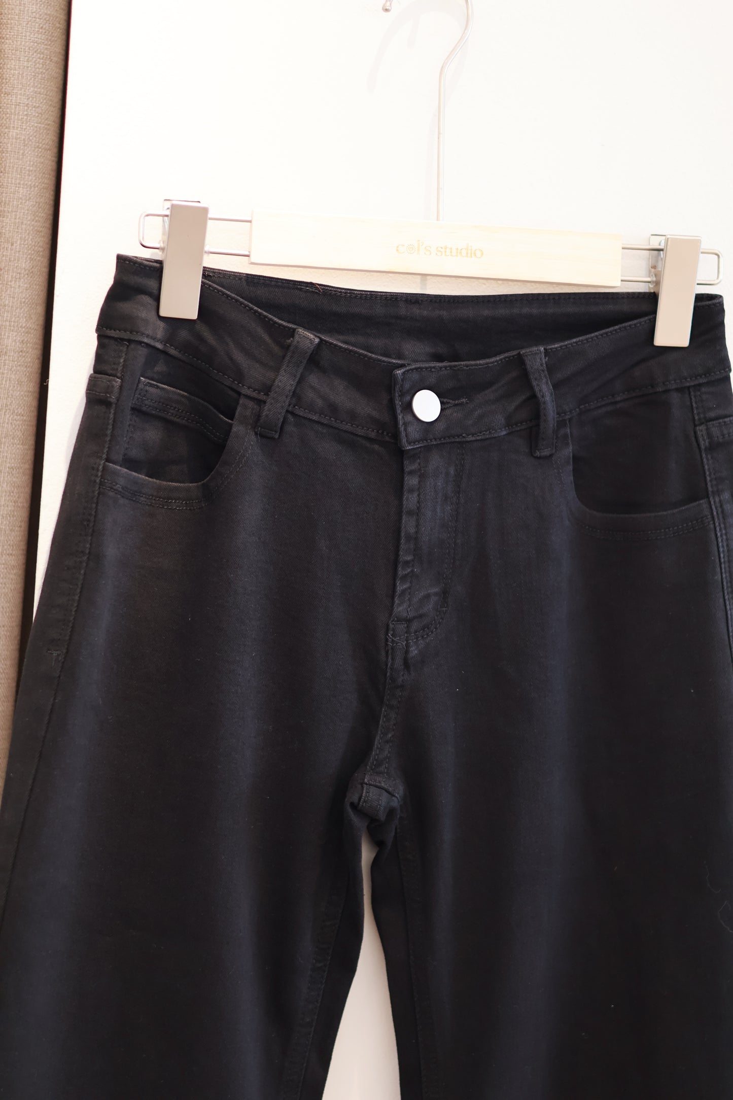 Black Flare Jeans