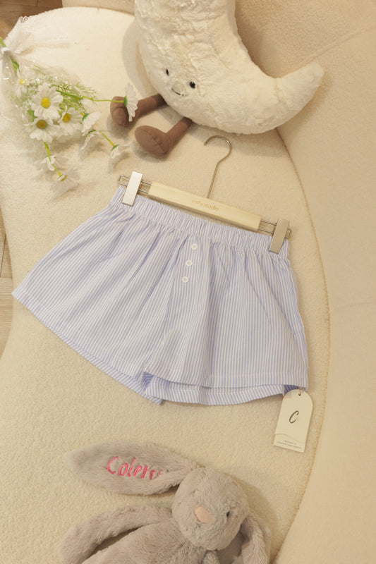LIGHT BLUE SUMMER SHORTS