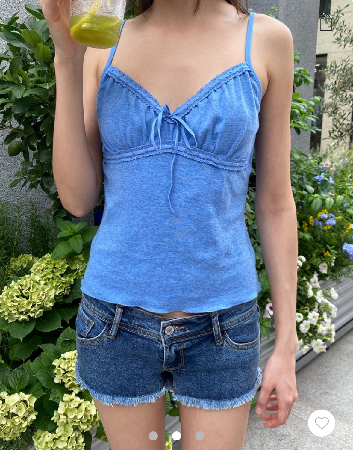 BRANDY Arden Tank- BLUE