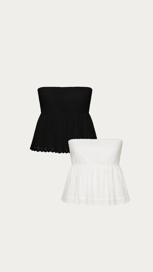 tube lace flowy top