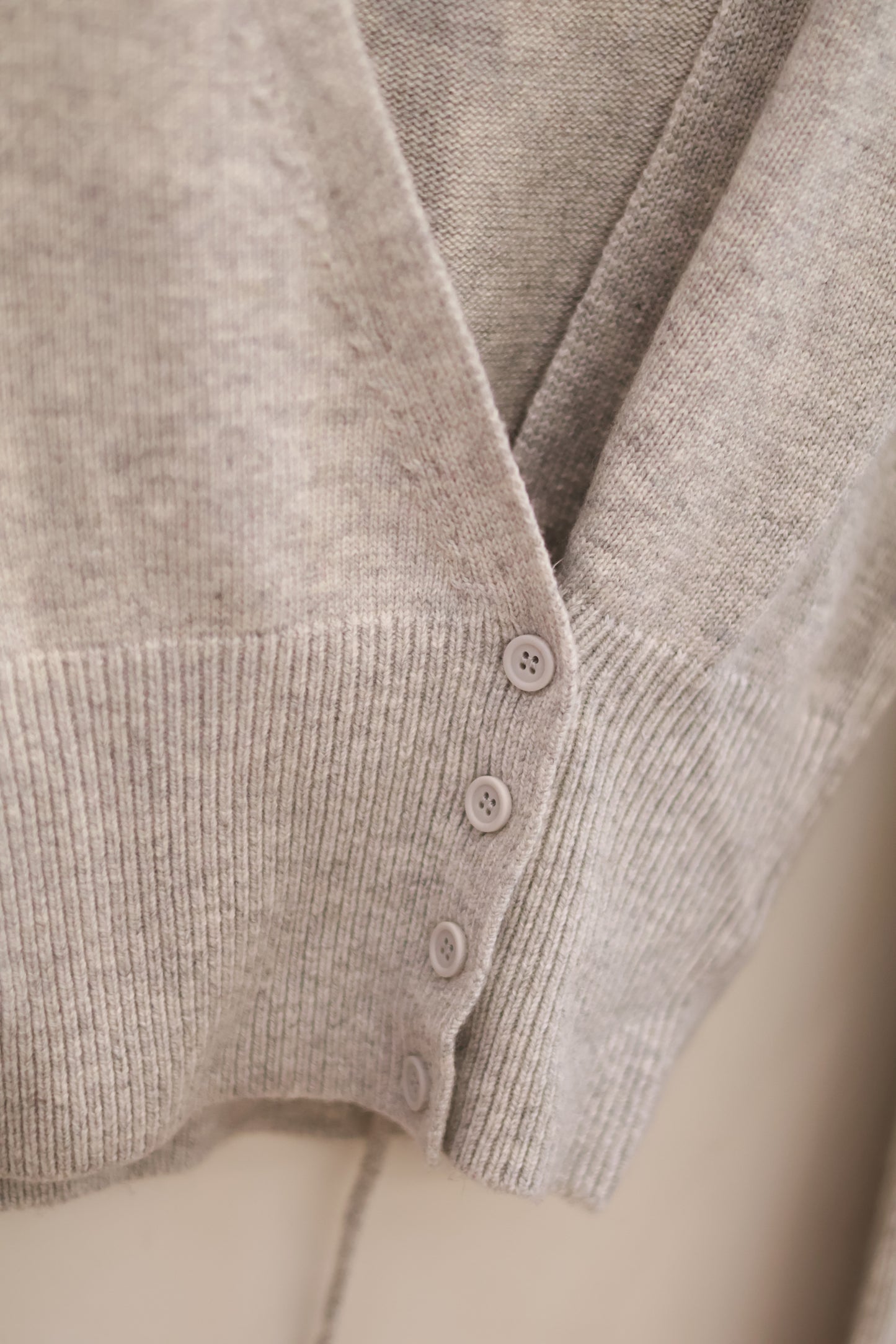 SUBDUED V-Neck Sweater - Grey