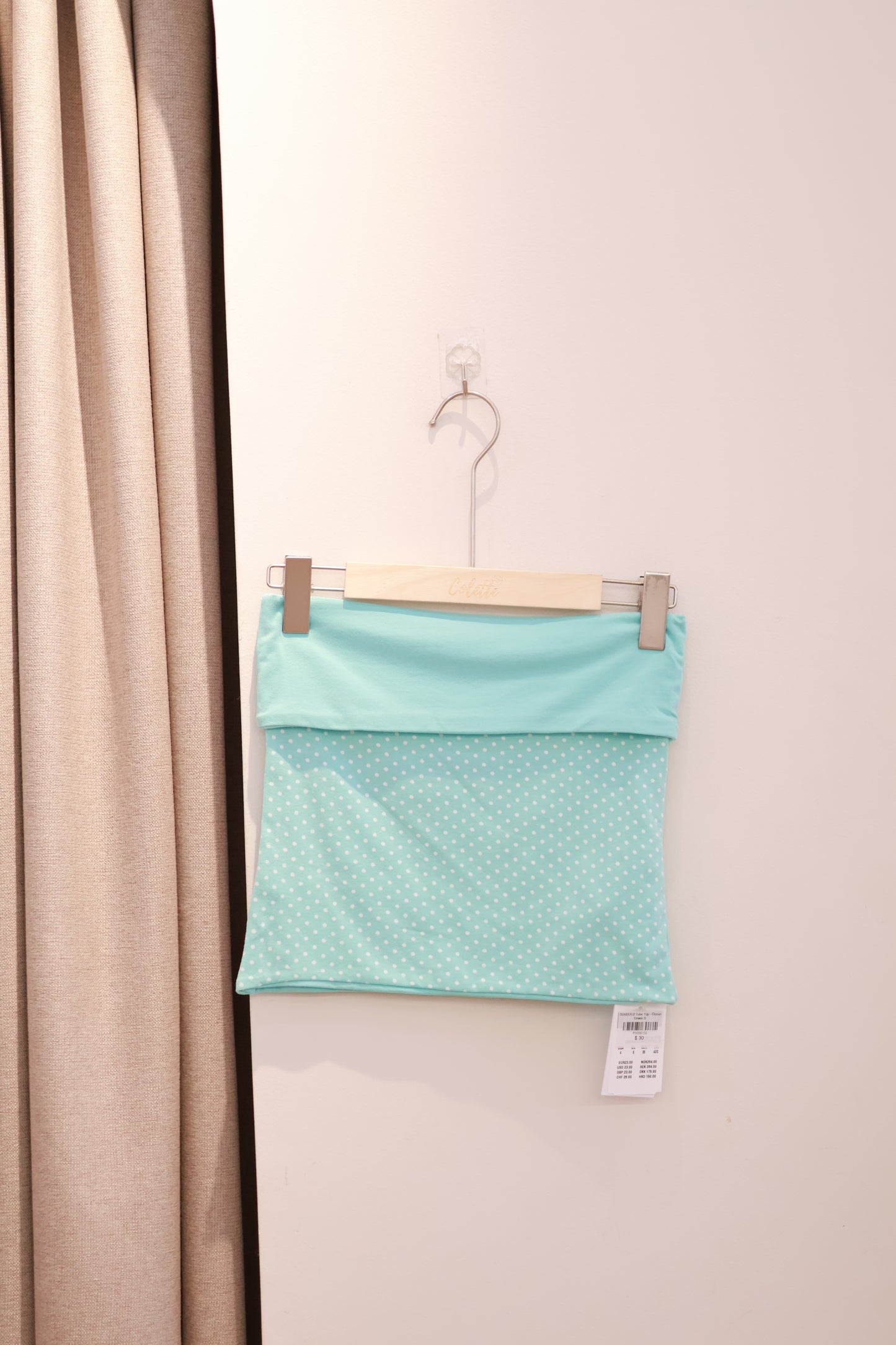 SUBDUED Tube Top - Ocean Green