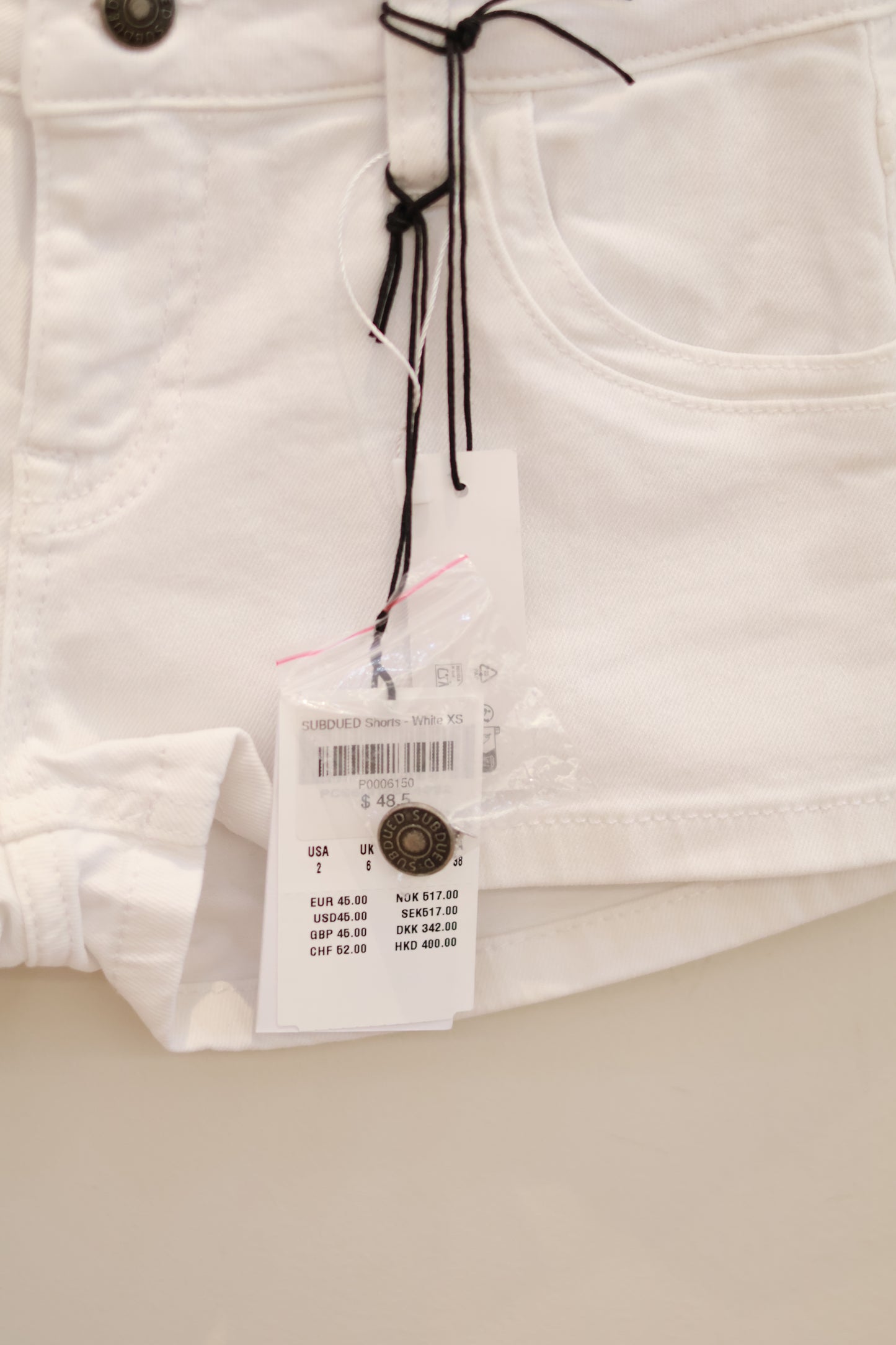 SUBDUED Shorts - White