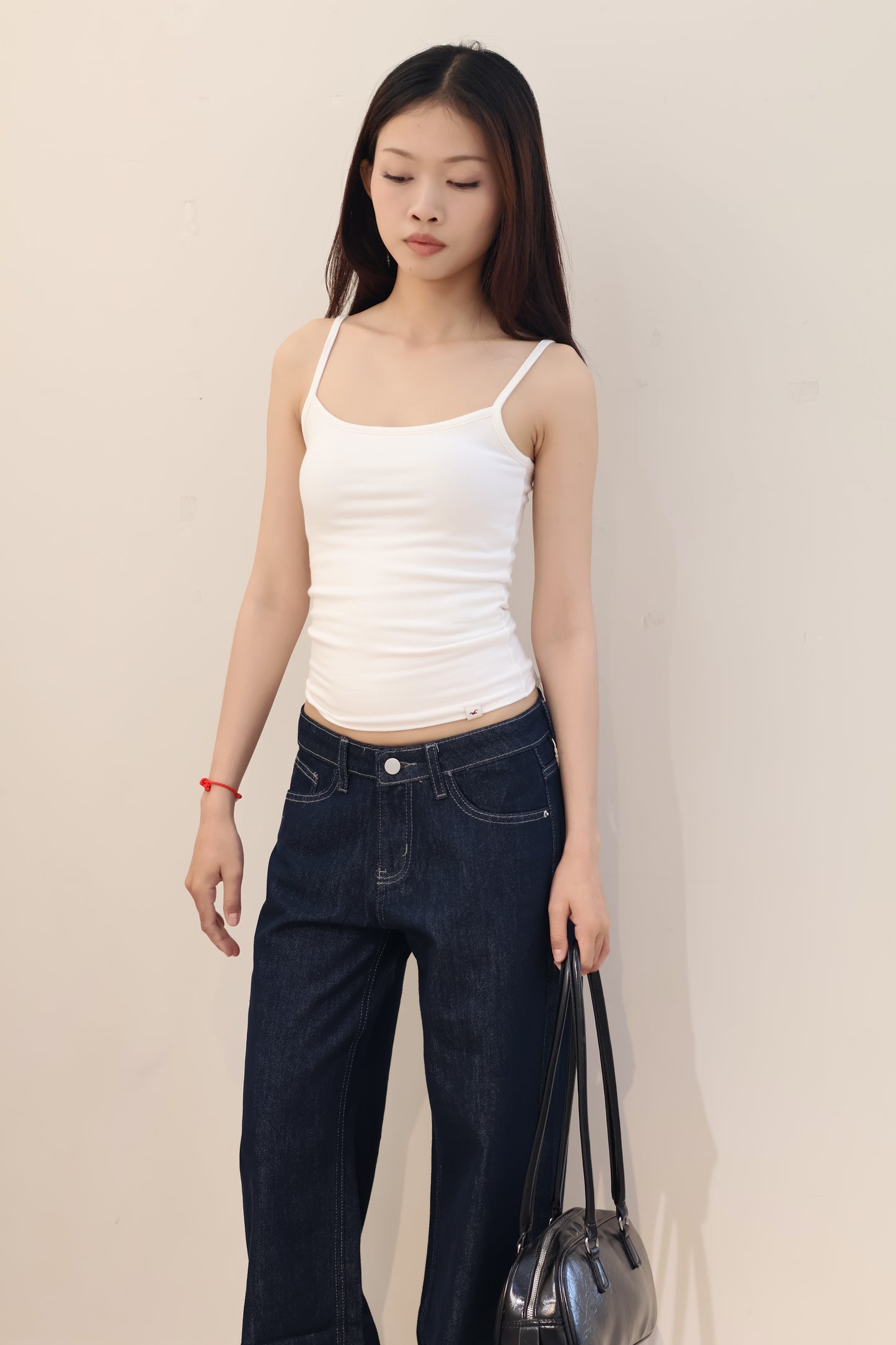 HOLLISTER REVERSIBLE WHITE TANK TOP