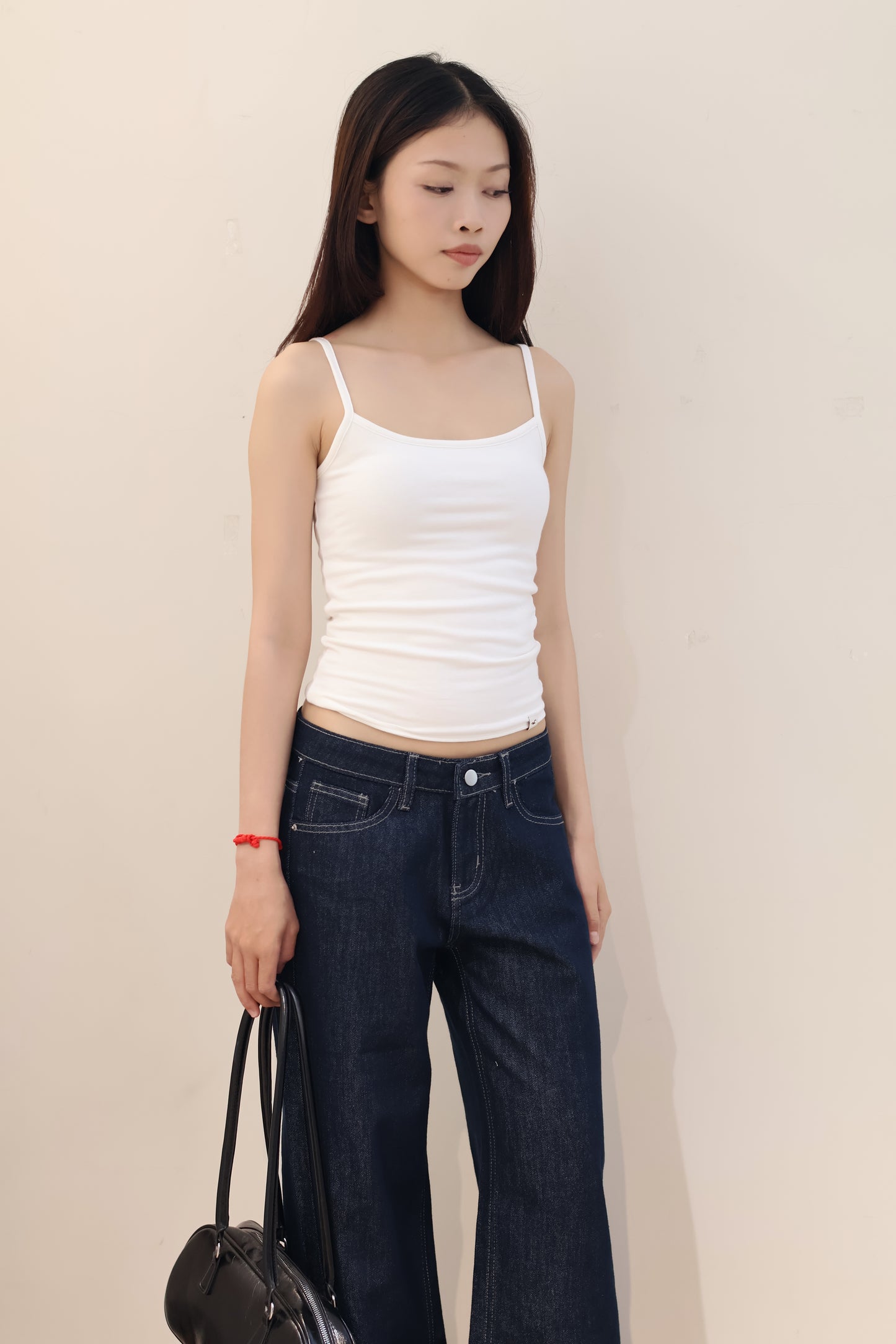 HOLLISTER REVERSIBLE WHITE TANK TOP