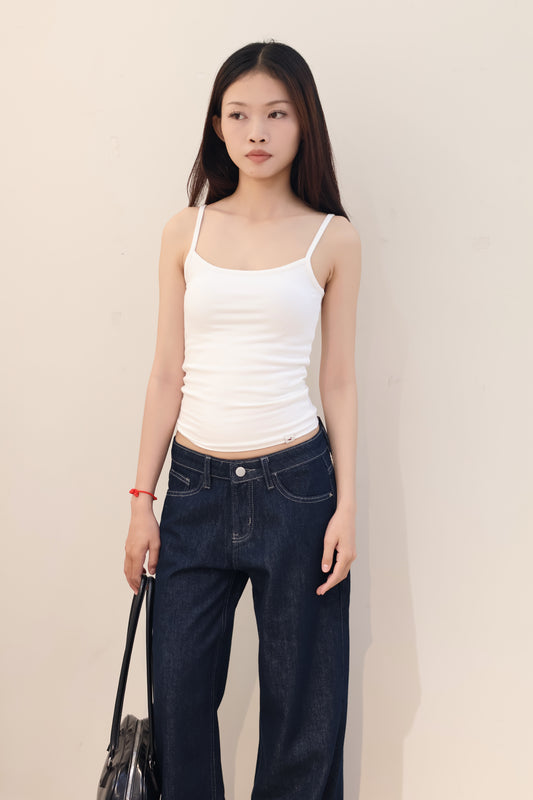 HOLLISTER REVERSIBLE WHITE TANK TOP