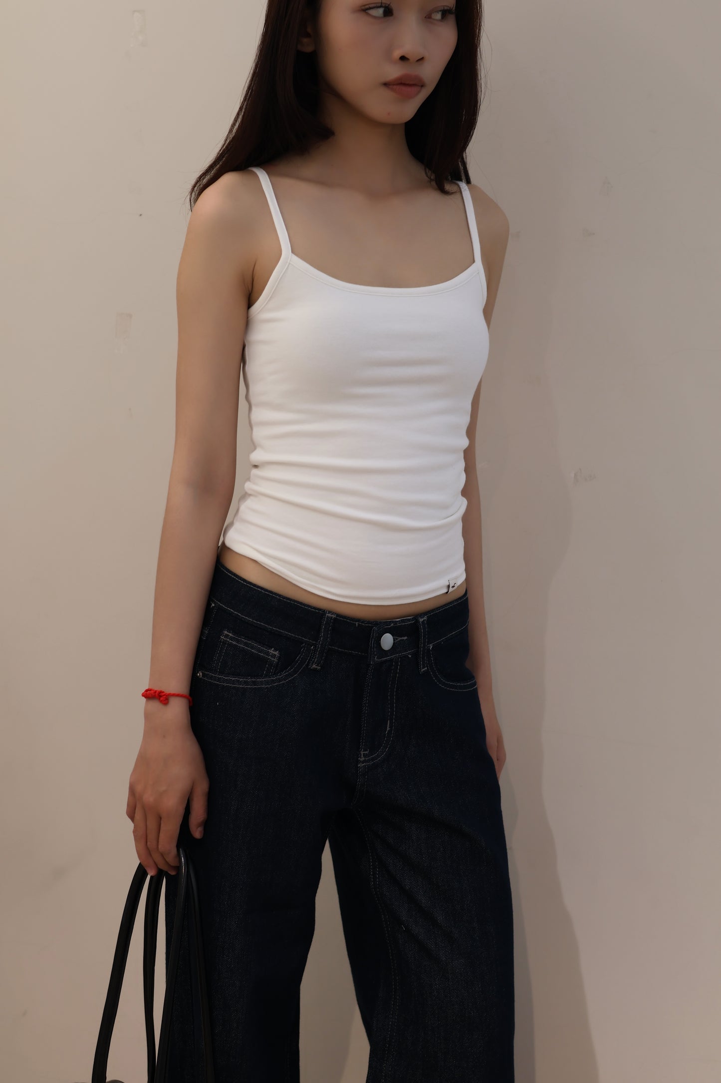 HOLLISTER REVERSIBLE WHITE TANK TOP