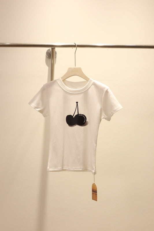 shadow CHERRIES babytee