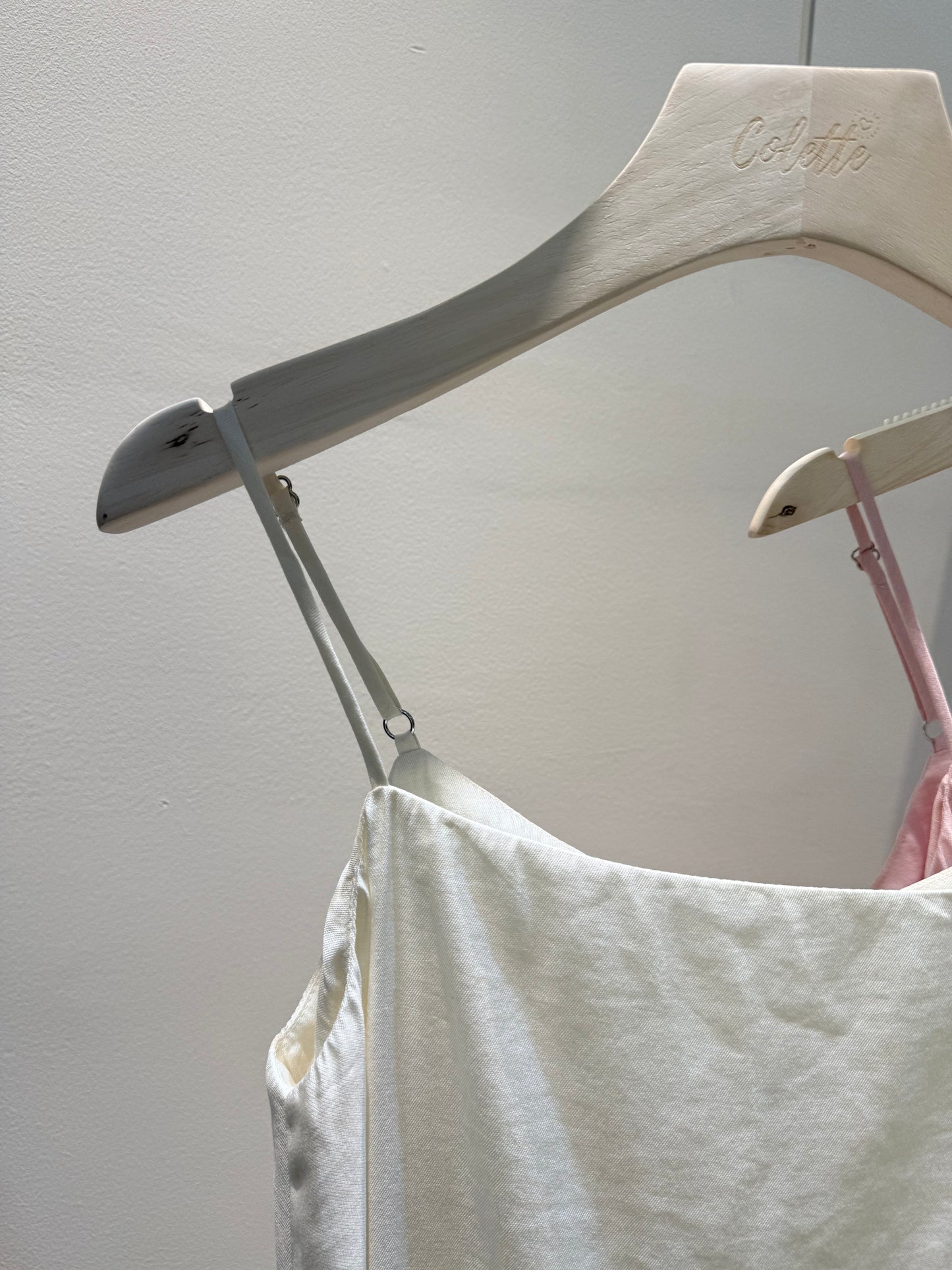 Spaghetti straps tank top