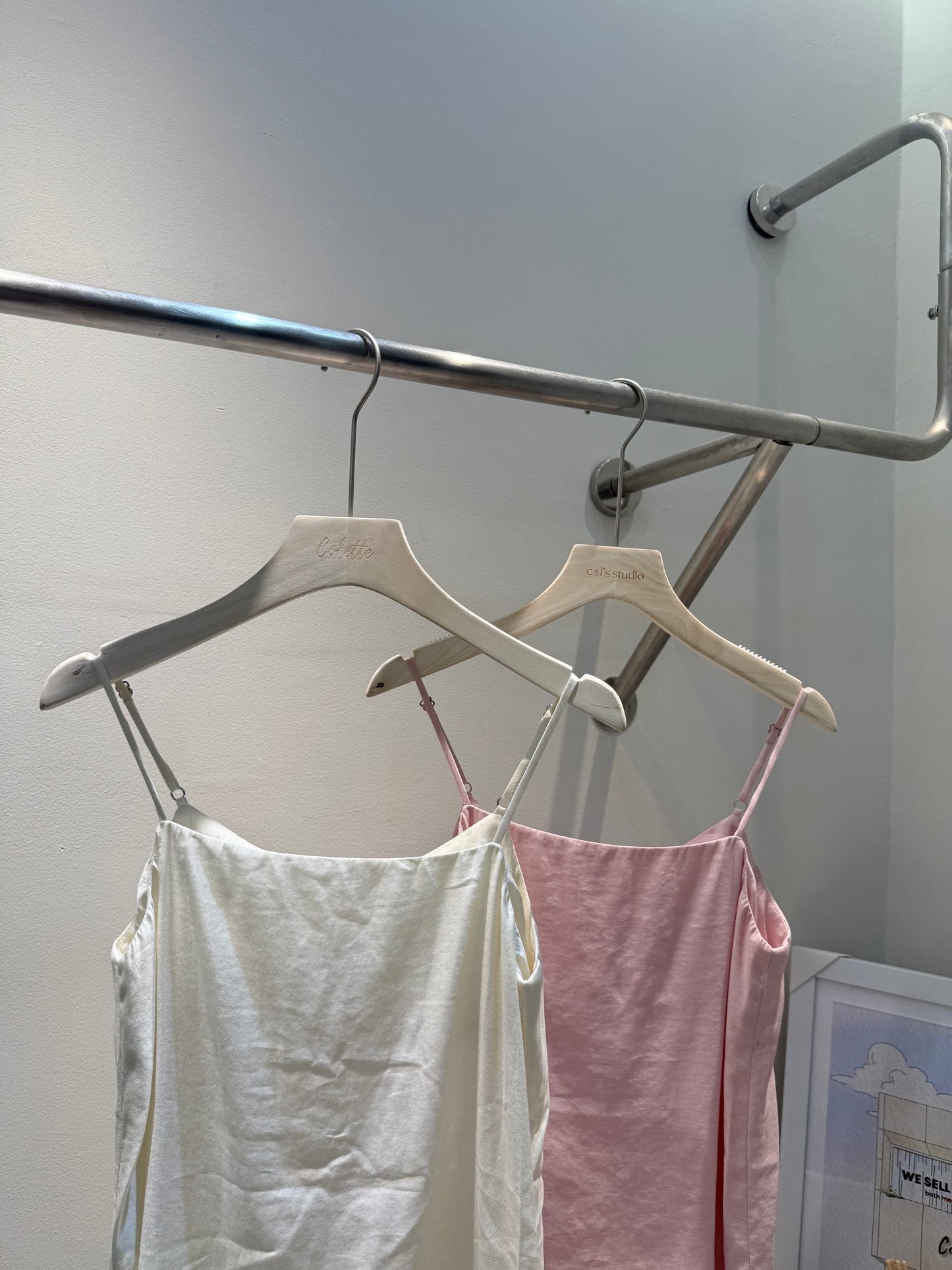 Spaghetti straps tank top