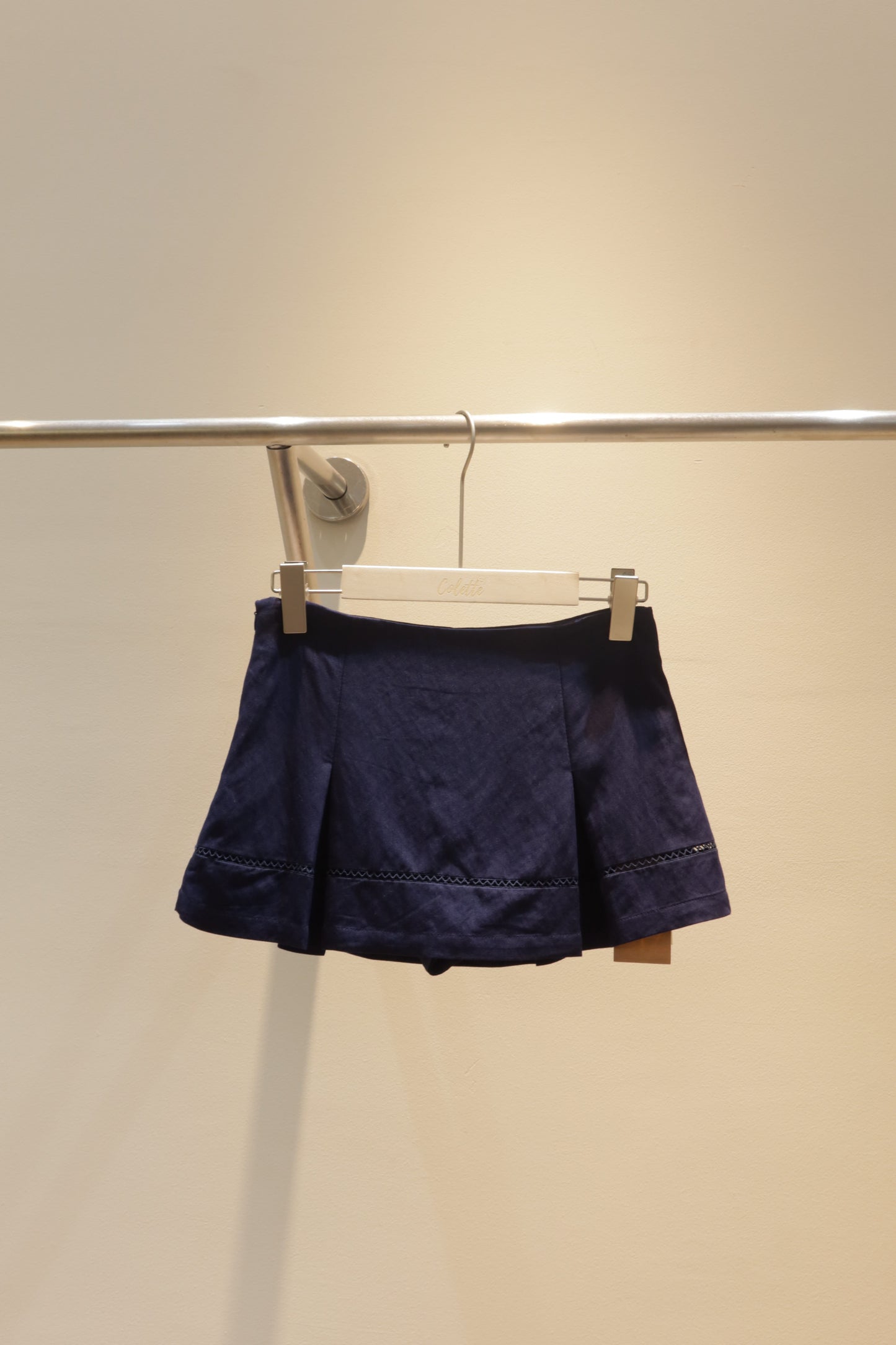denim short skirt