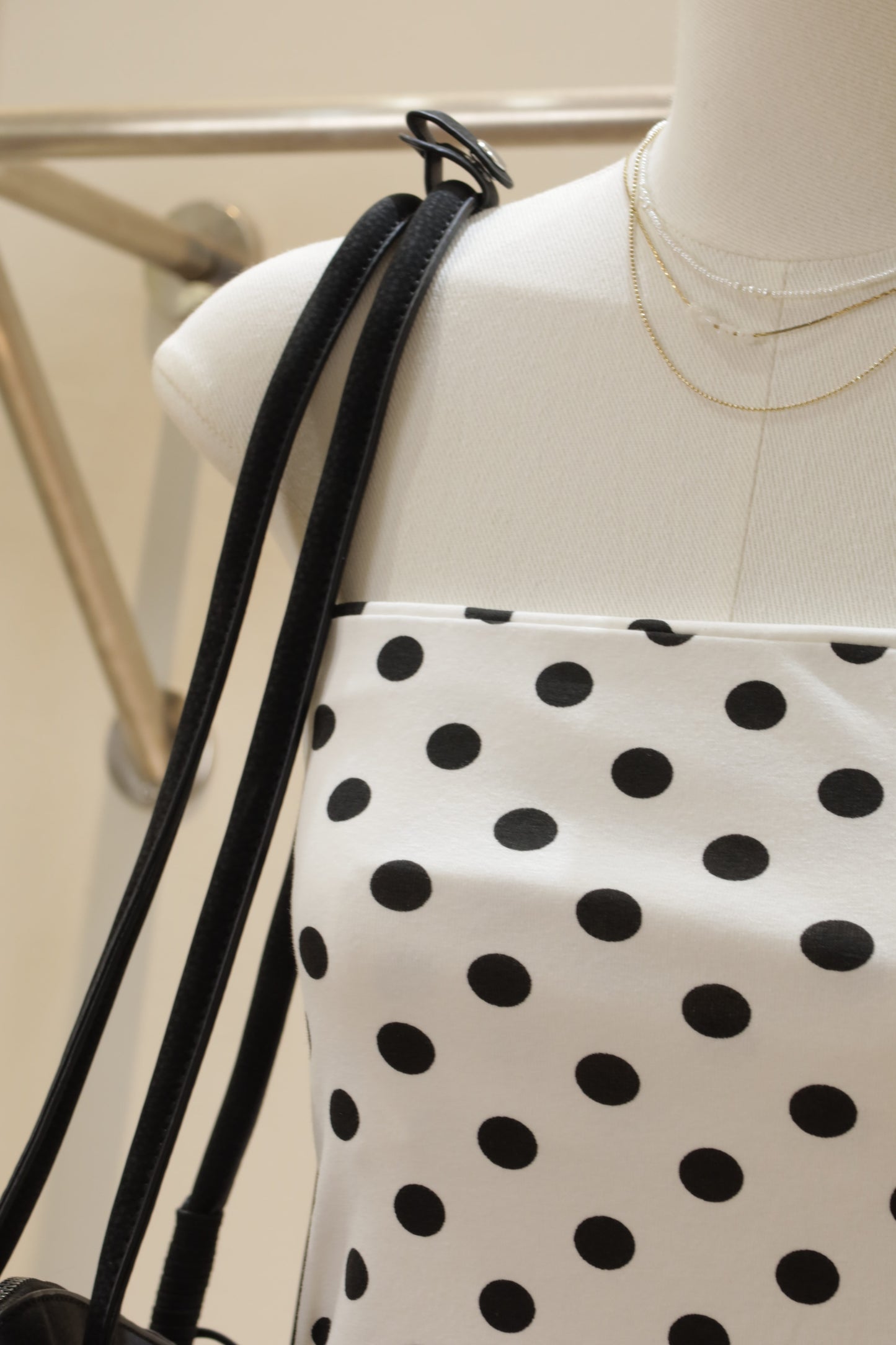 Polkadot tube top