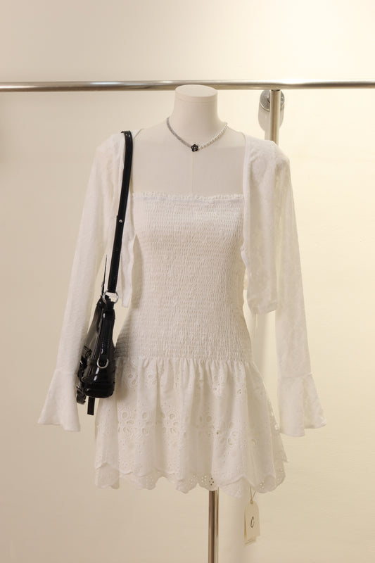 tube white beach dress