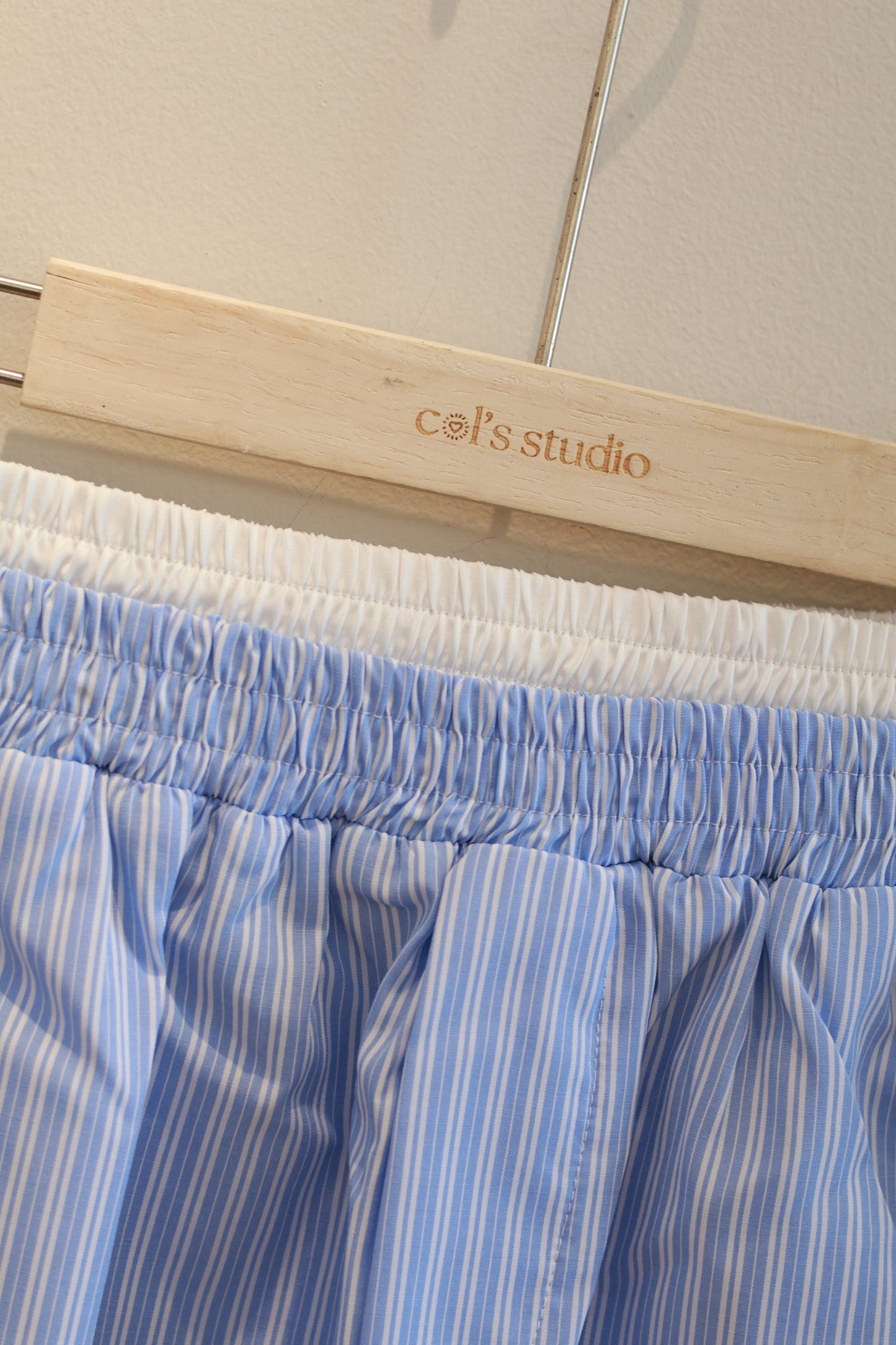 STRIPED SUMMER SHORTS