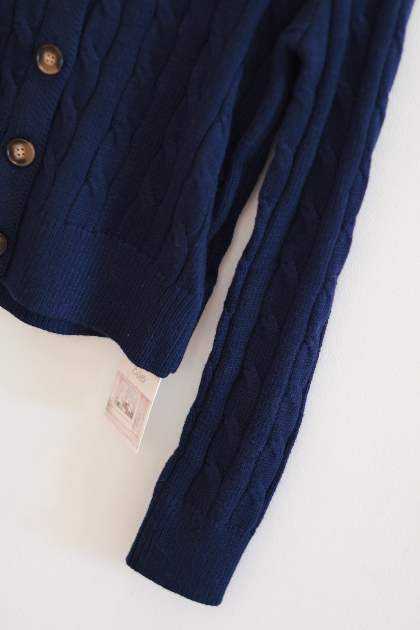 THICK KNITTED CARDIGAN