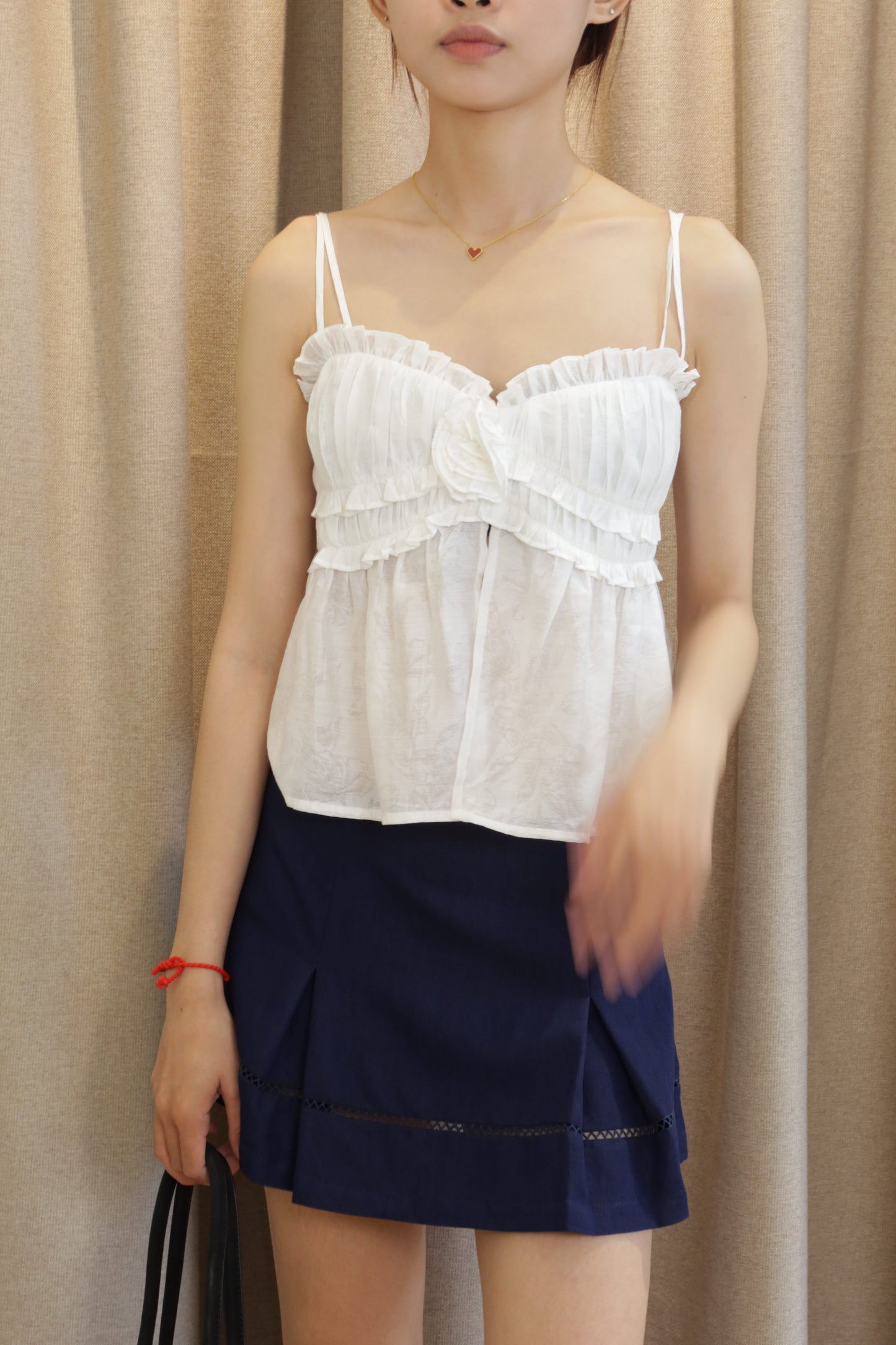 denim short skirt