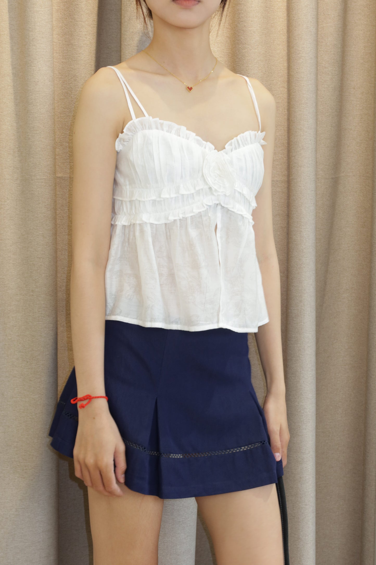 denim short skirt