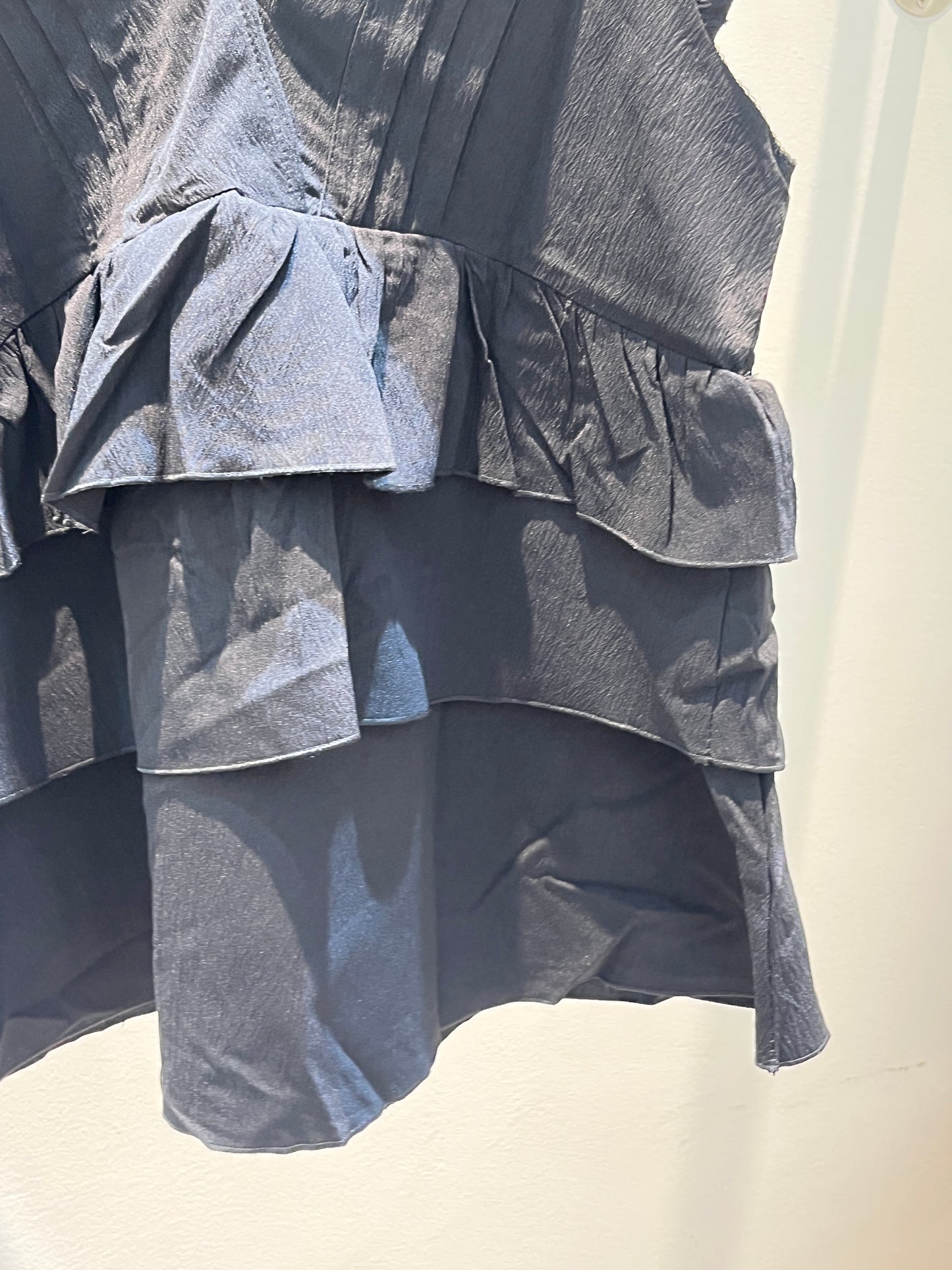 Layered babydoll top