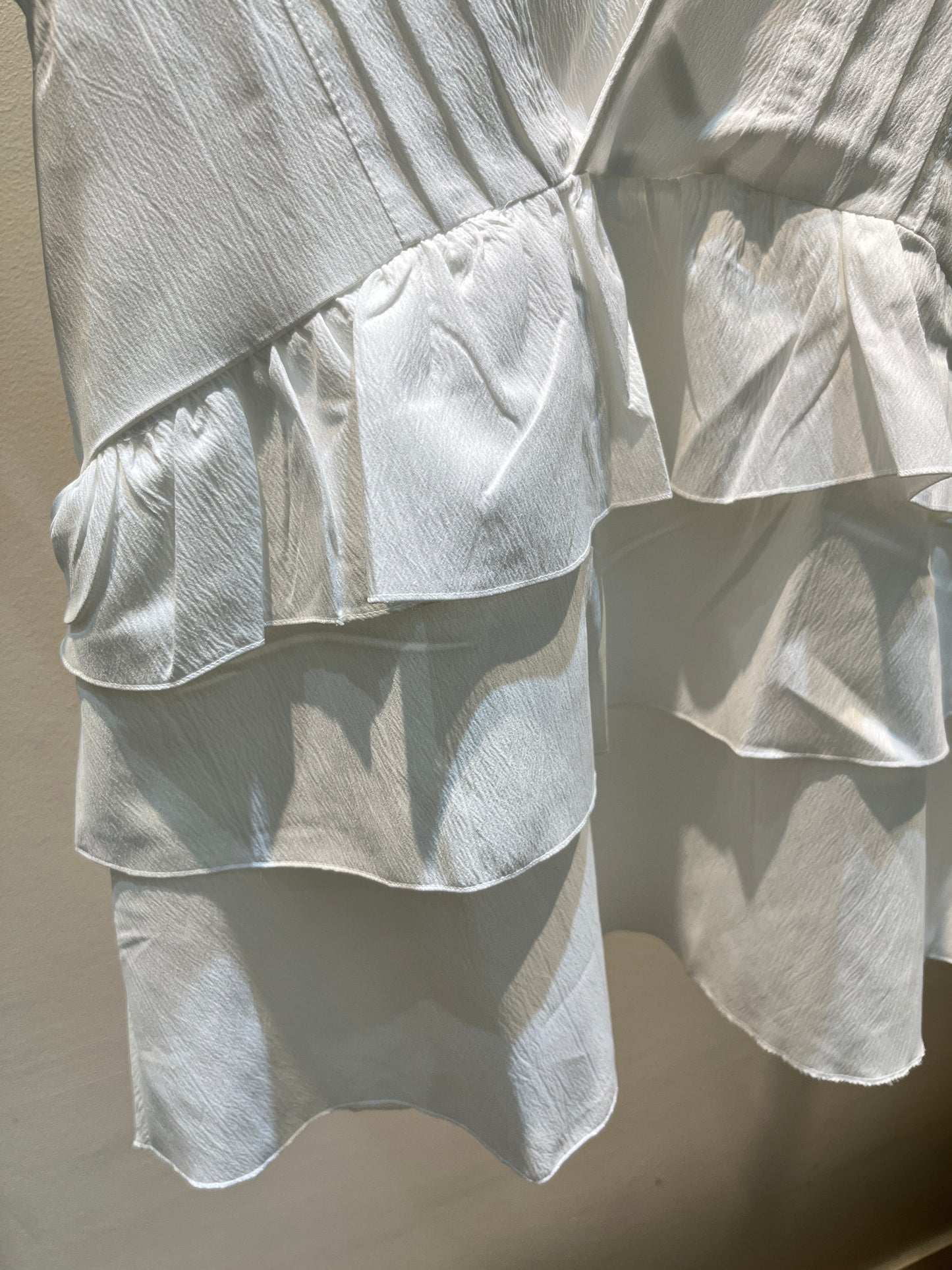 Layered babydoll top