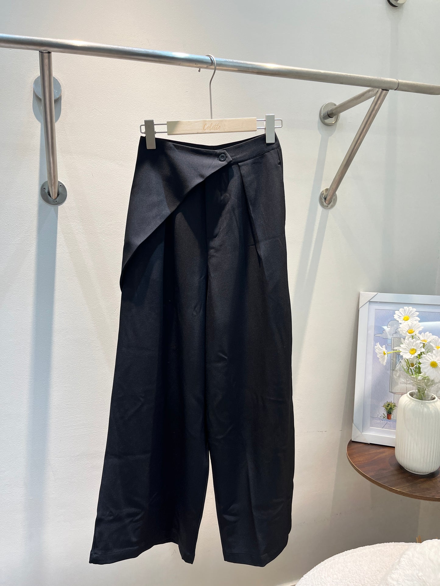 ASSYMETRICAL TROUSERS
