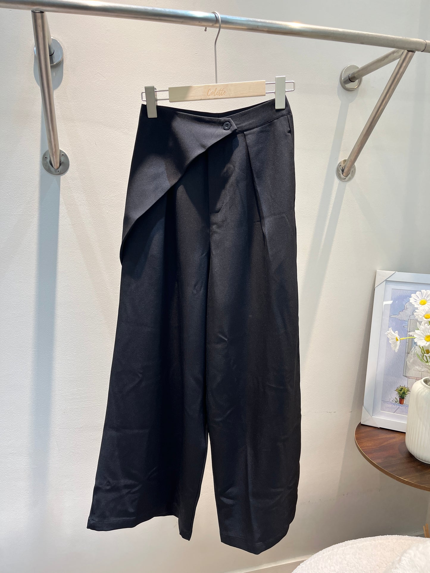 ASSYMETRICAL TROUSERS