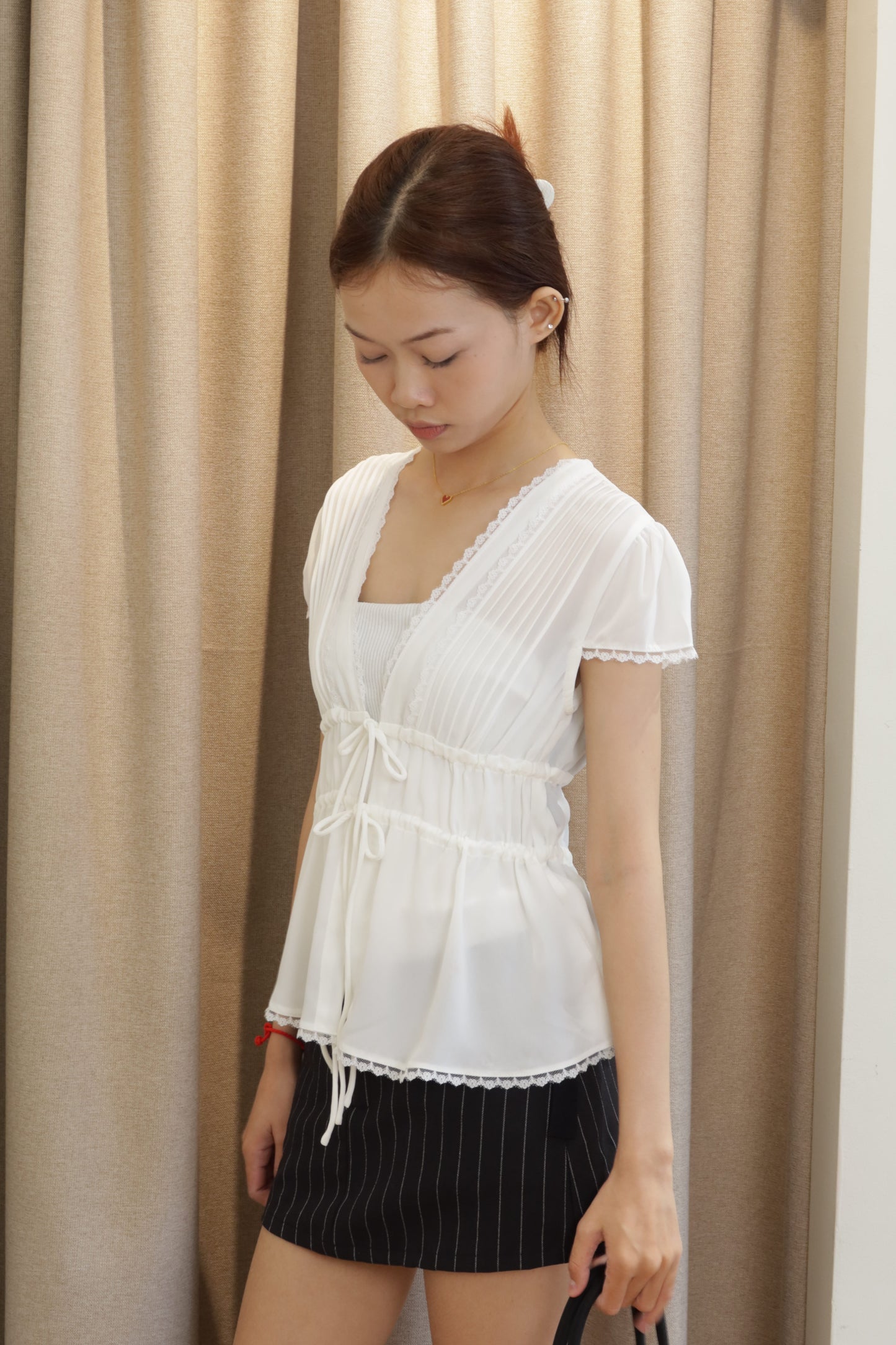 GARDENIA white top