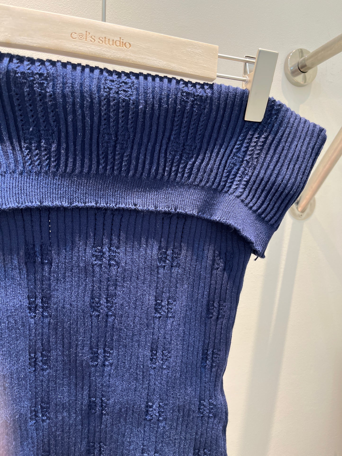 KNITTED OFF SHOULDER TOP