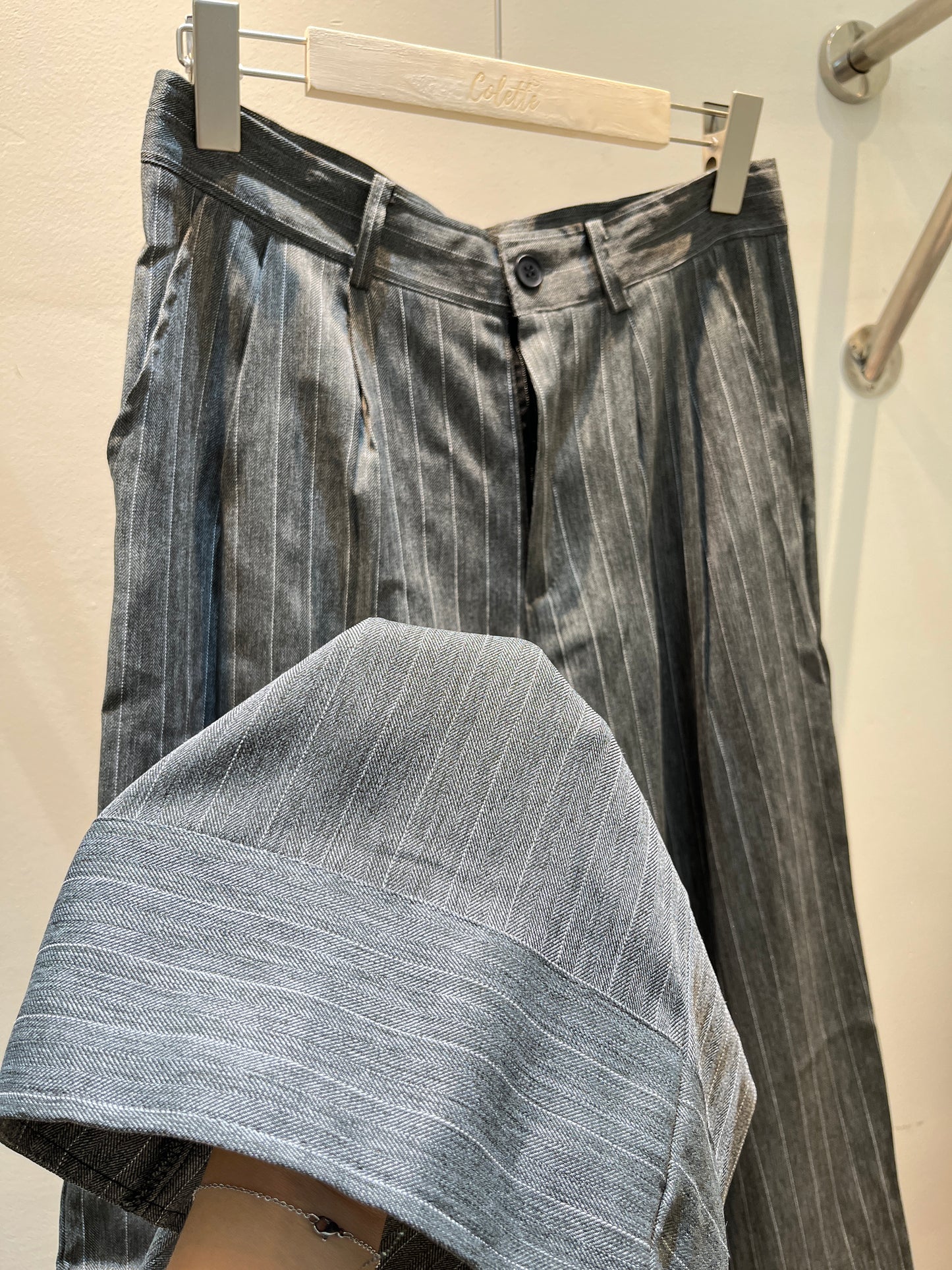 GRAY STRIPES BOTTOMS