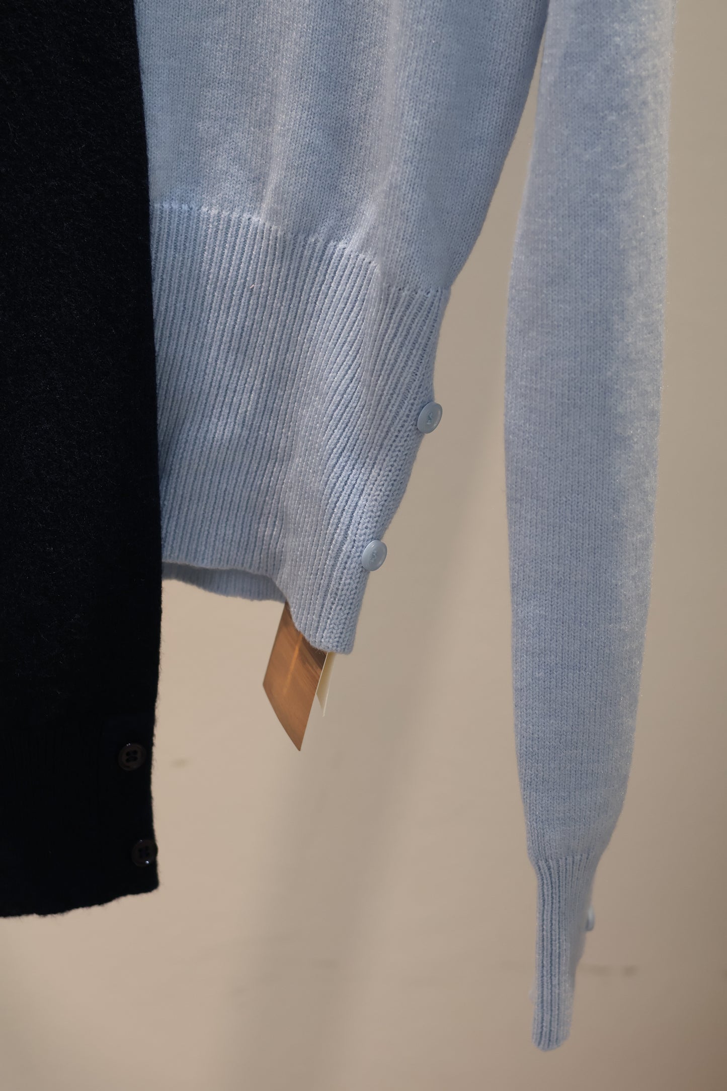 knitted tight long sleeve top