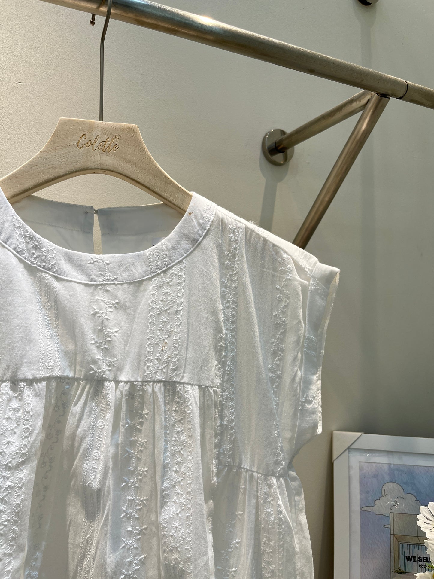 SHORT SLEEVE FLOWY TOP