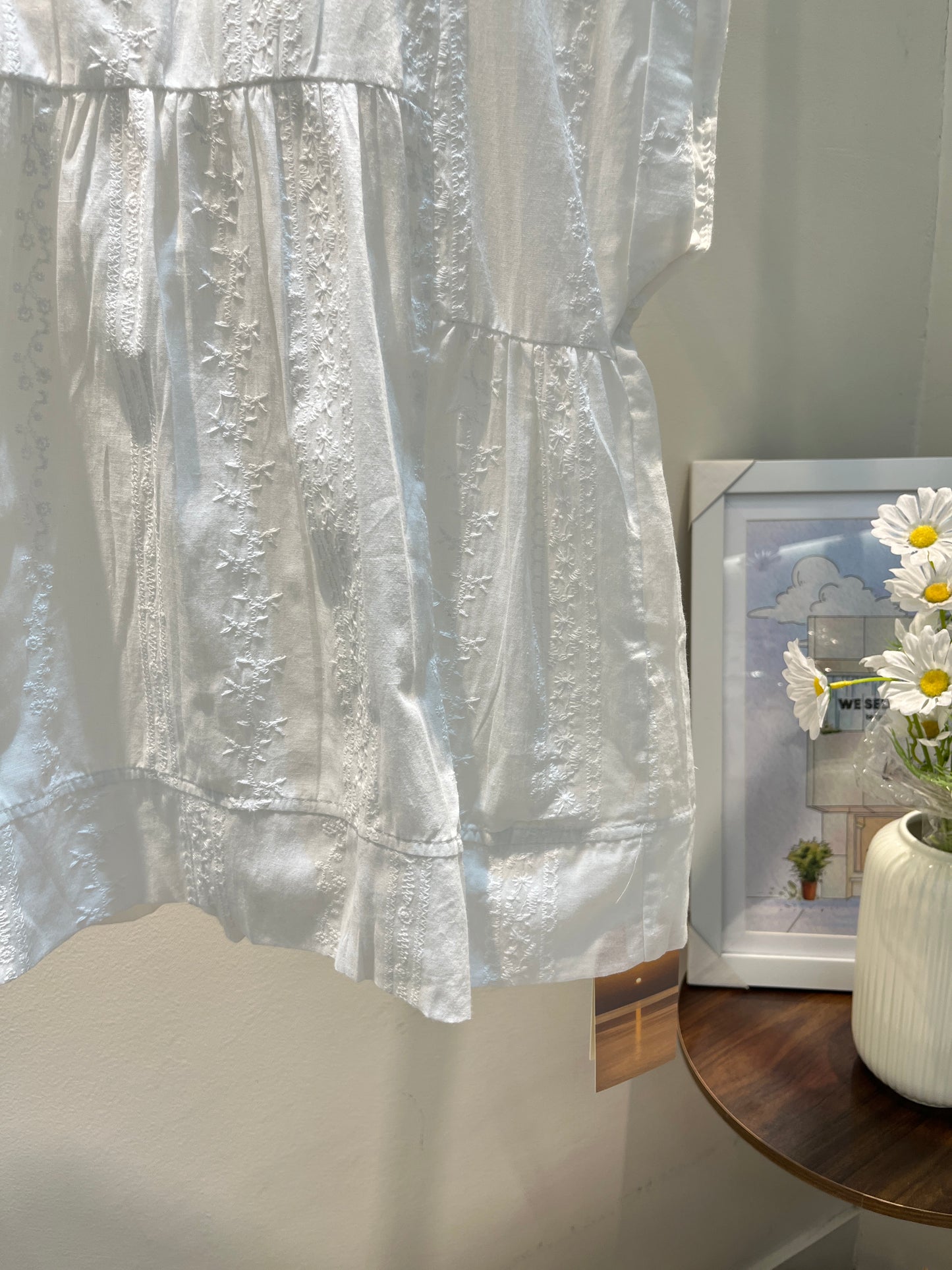 SHORT SLEEVE FLOWY TOP