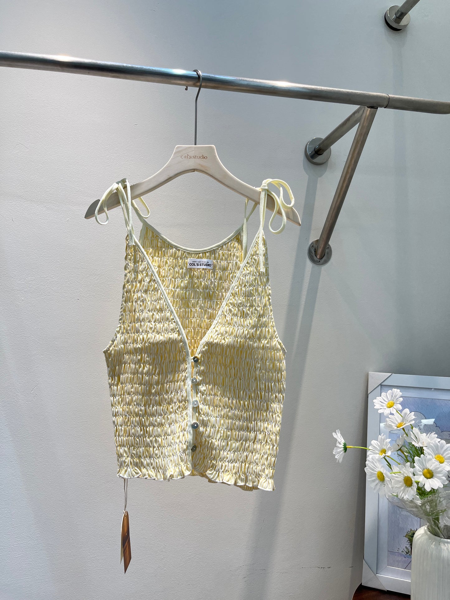 BUTTER YELLOW SUMMER TOP