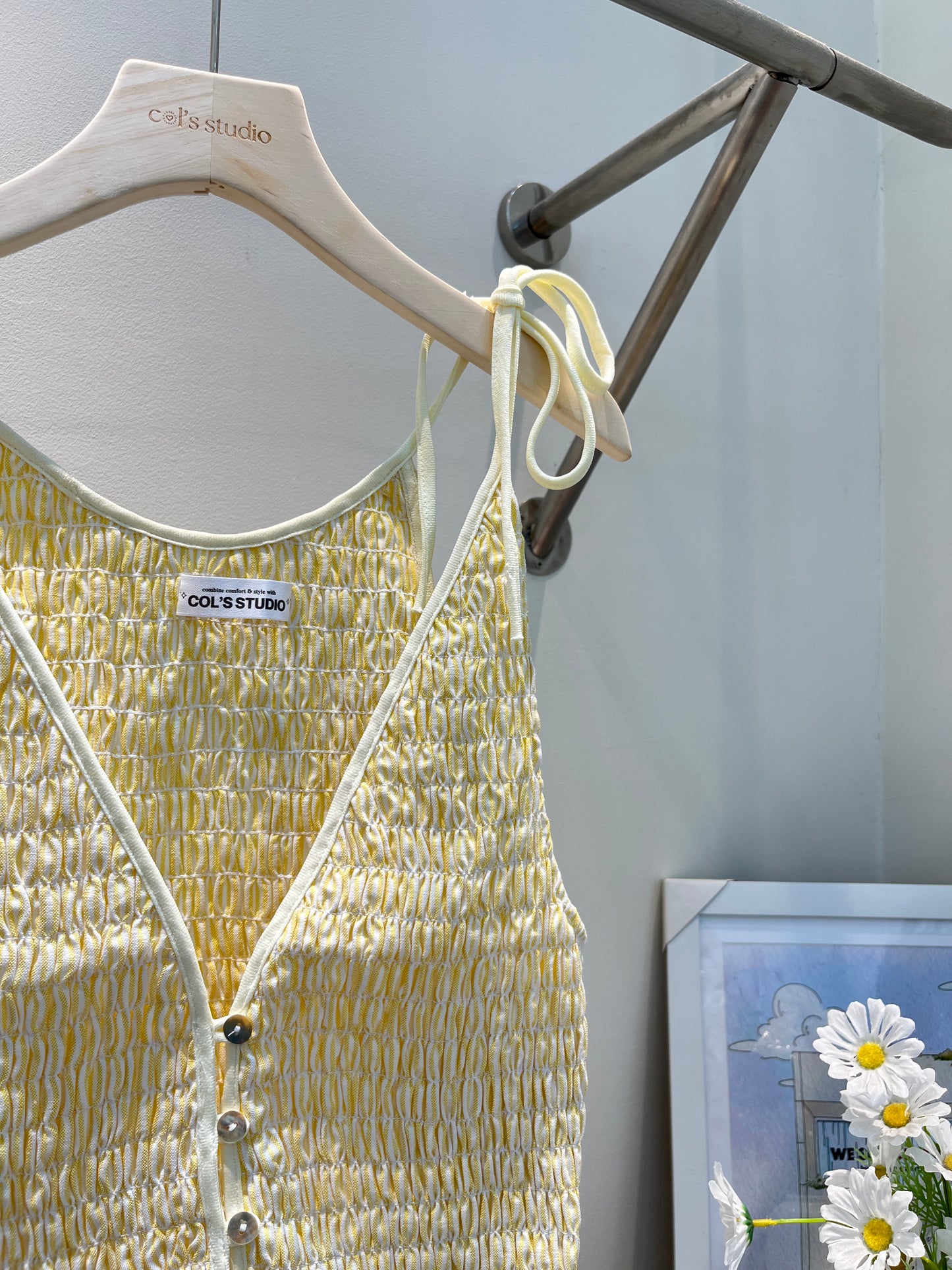 BUTTER YELLOW SUMMER TOP