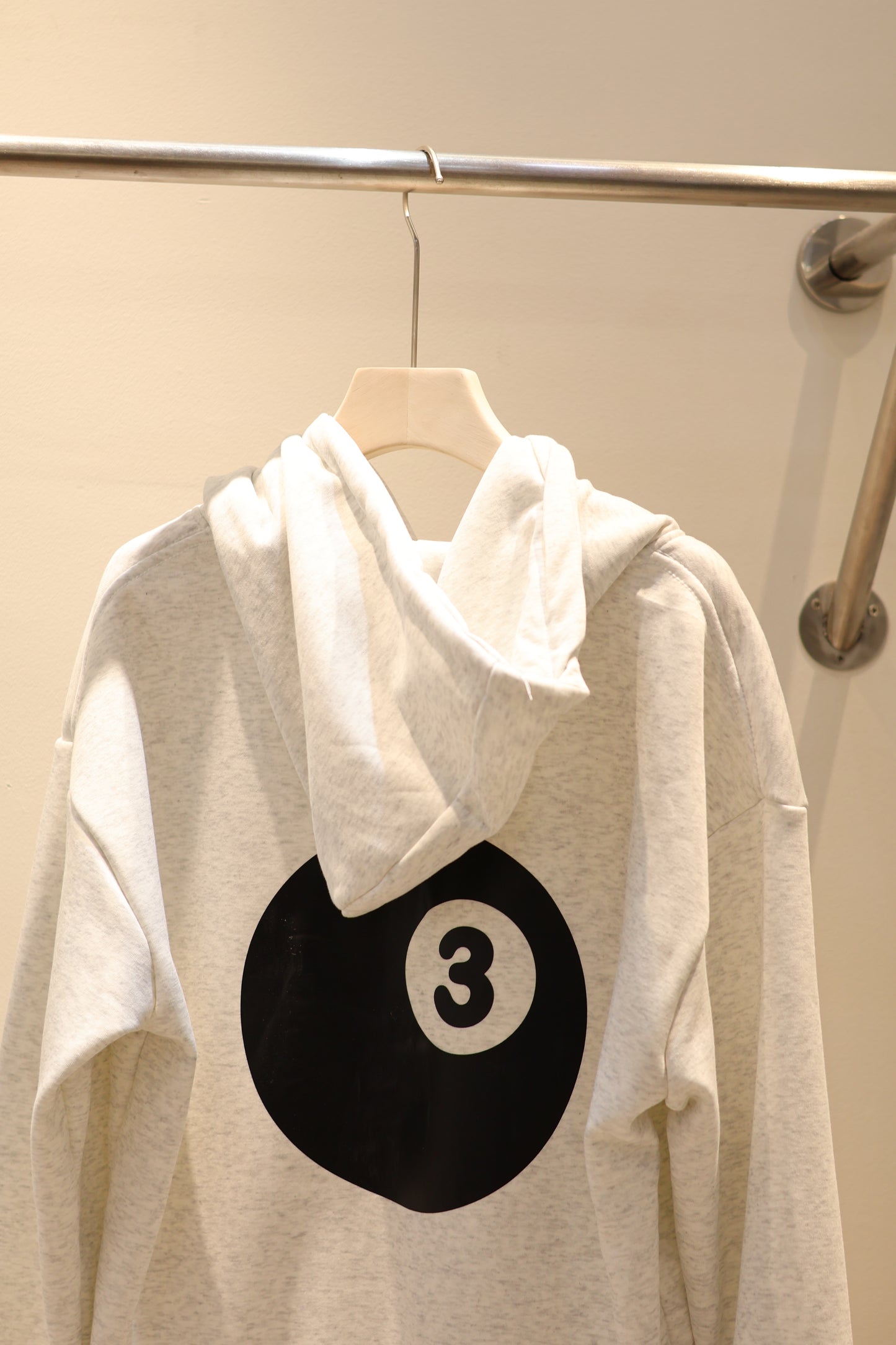 8ball gray hoodie