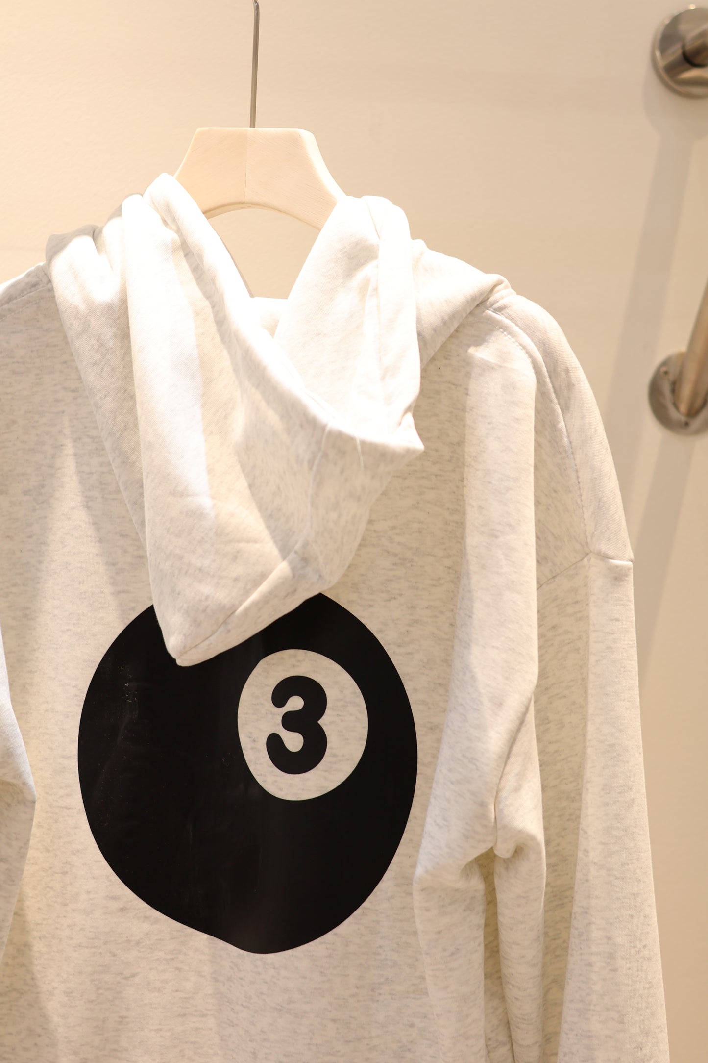 8ball gray hoodie