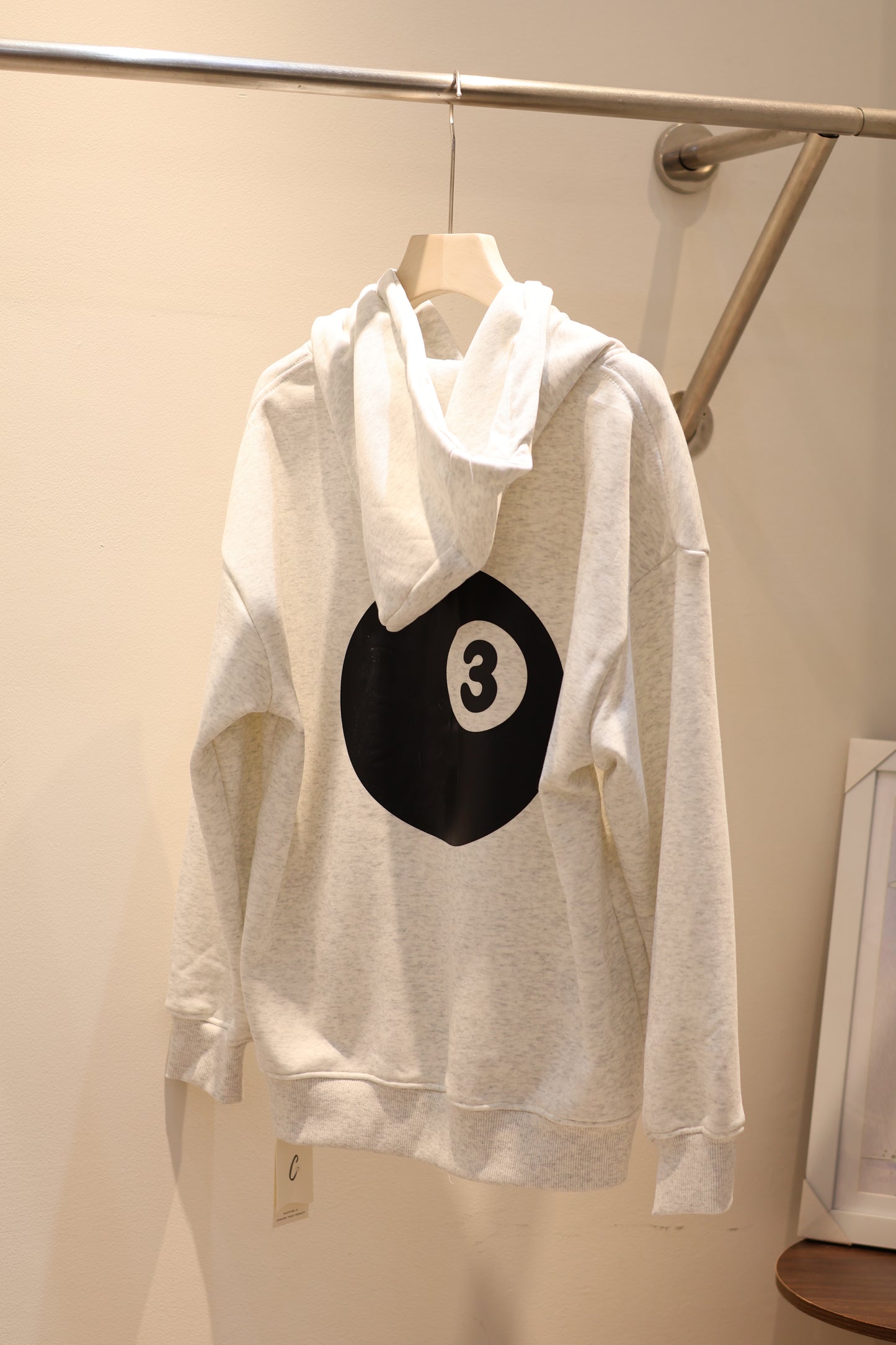 8ball gray hoodie