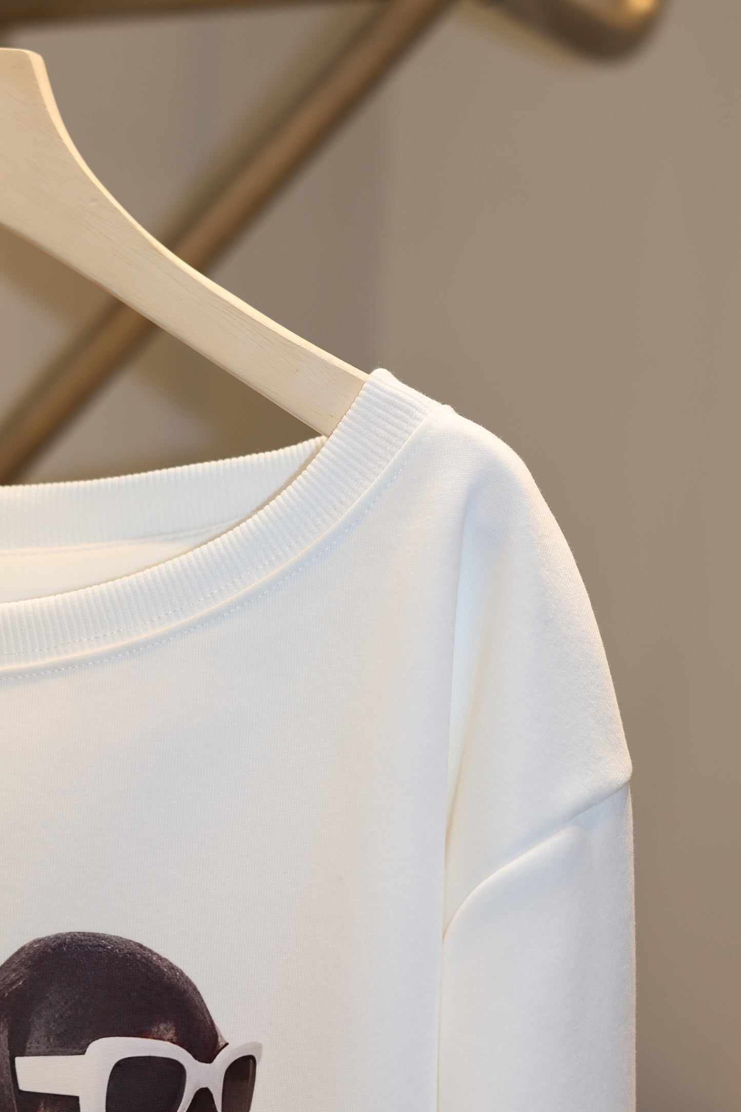 Sausage dog half shoulder top