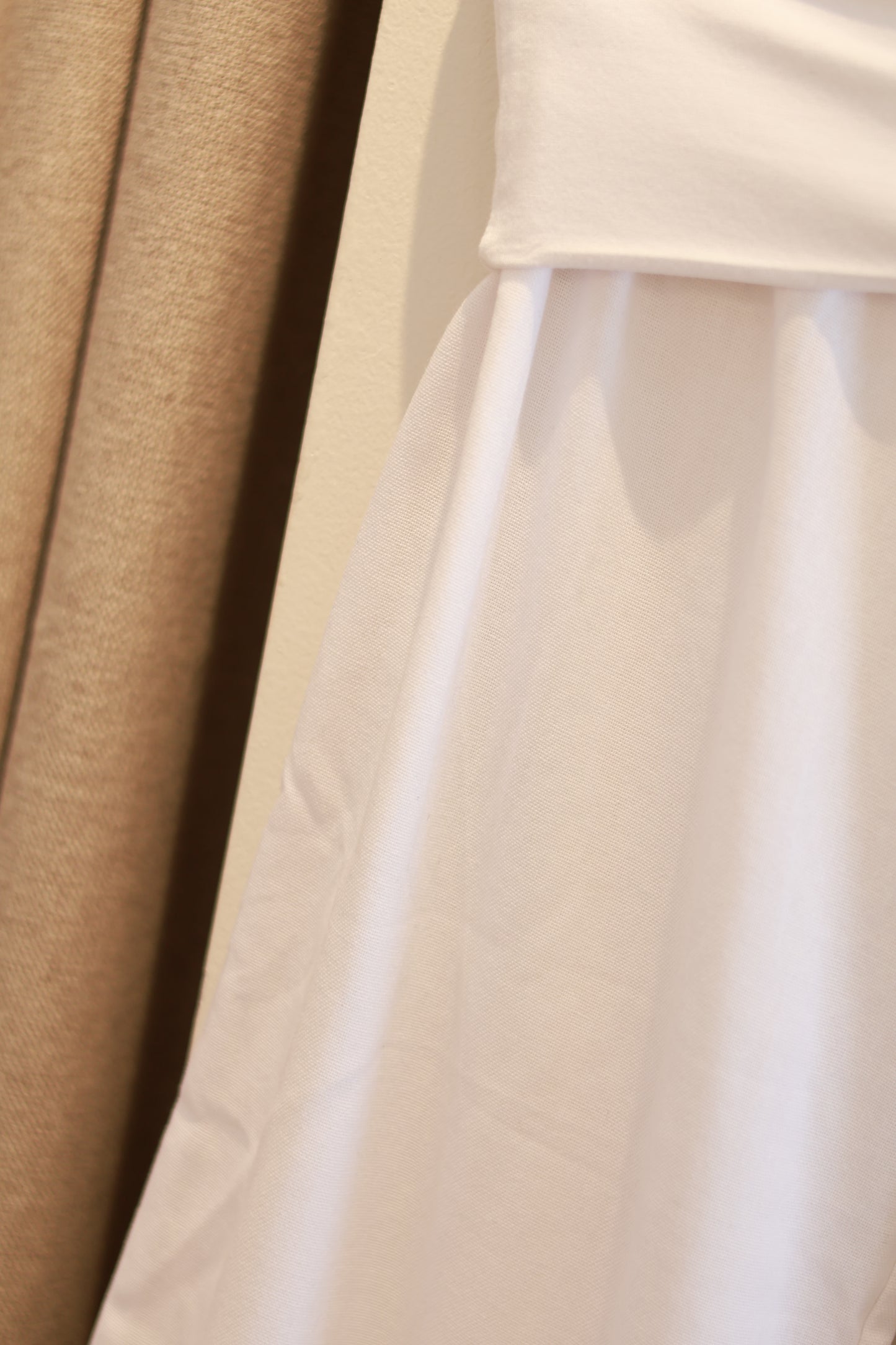 Low waist linen bottom