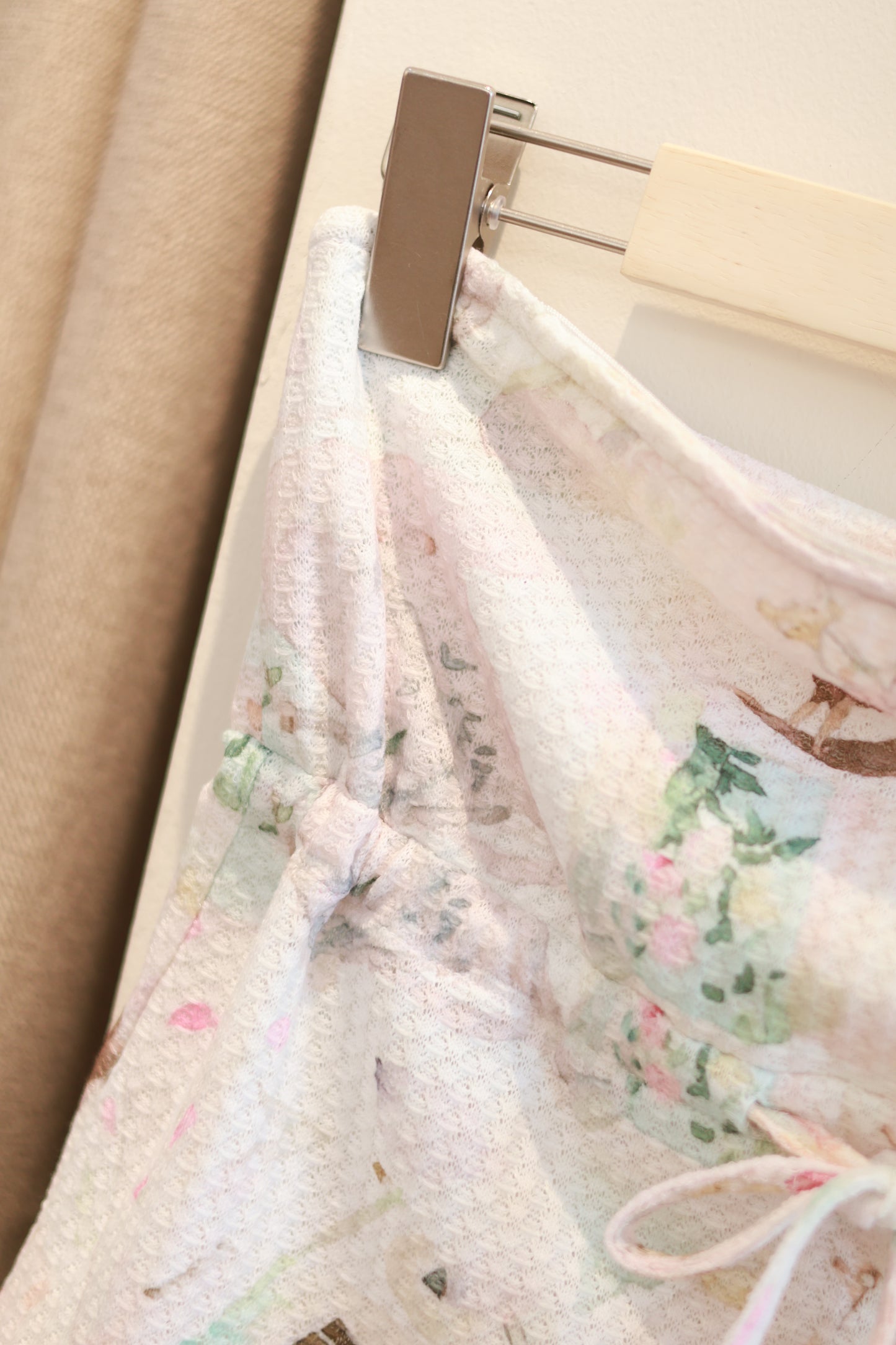 TUBE FLORAL FLOWY TOP