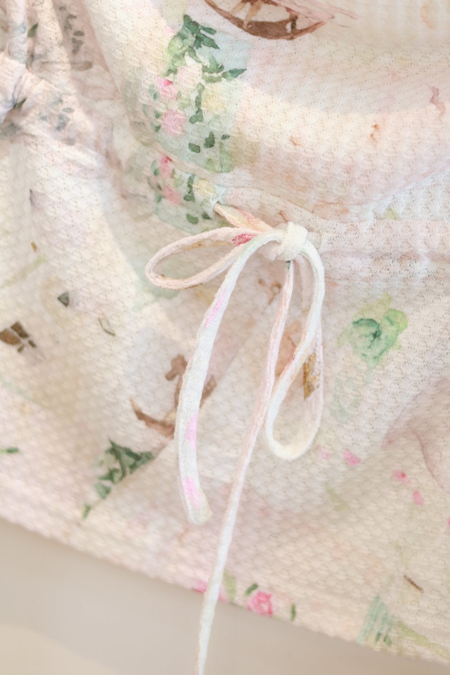 TUBE FLORAL FLOWY TOP