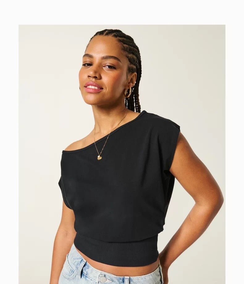 HOLLISTER BASIC HALF SHOULDER