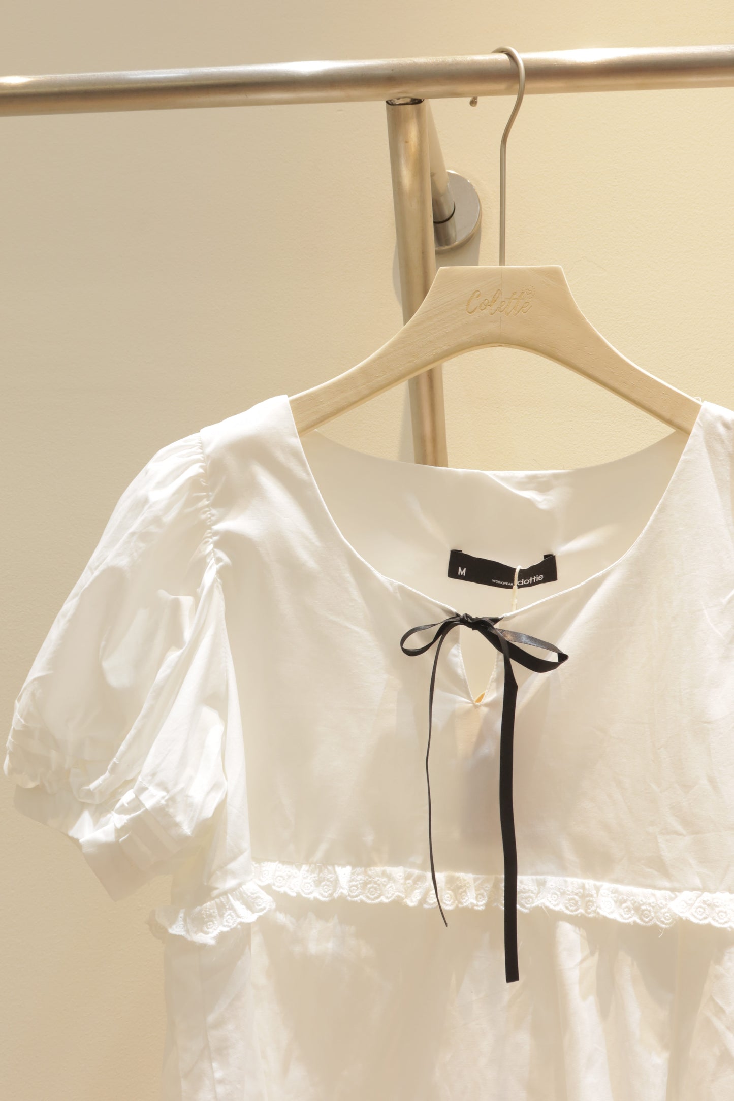 Short sleeve babydoll top
