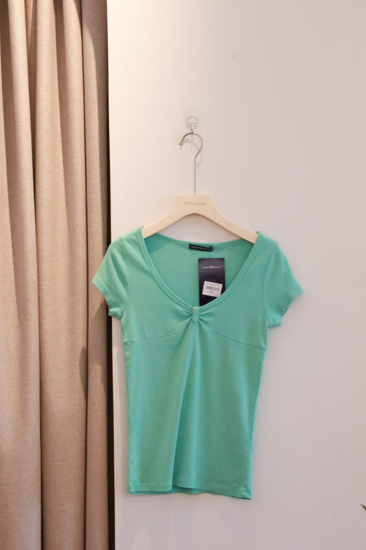 BRANDY Amara Top  -BOW -TEAL