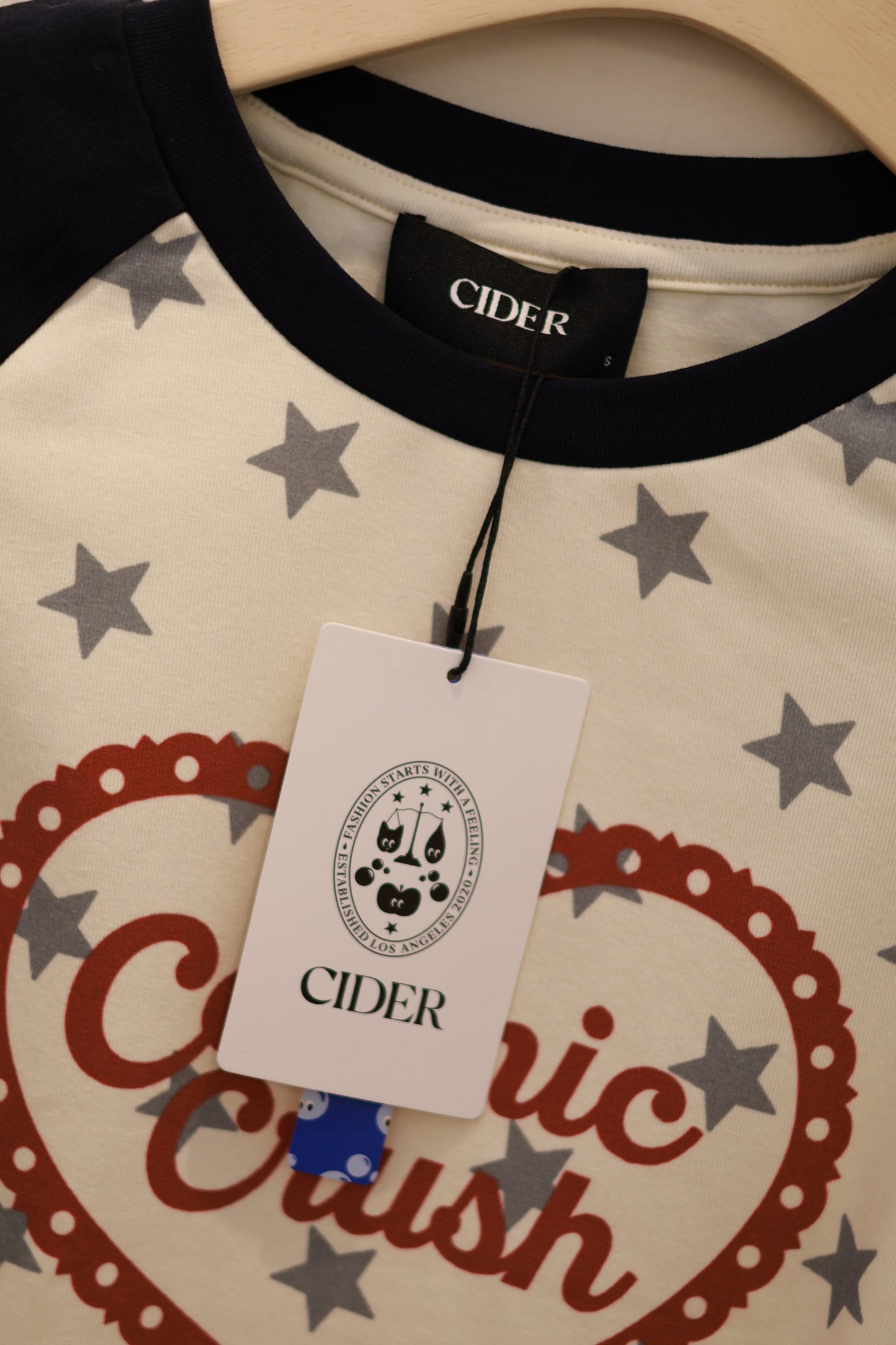 CIDER Long sleeve Ruched Sweatshirt