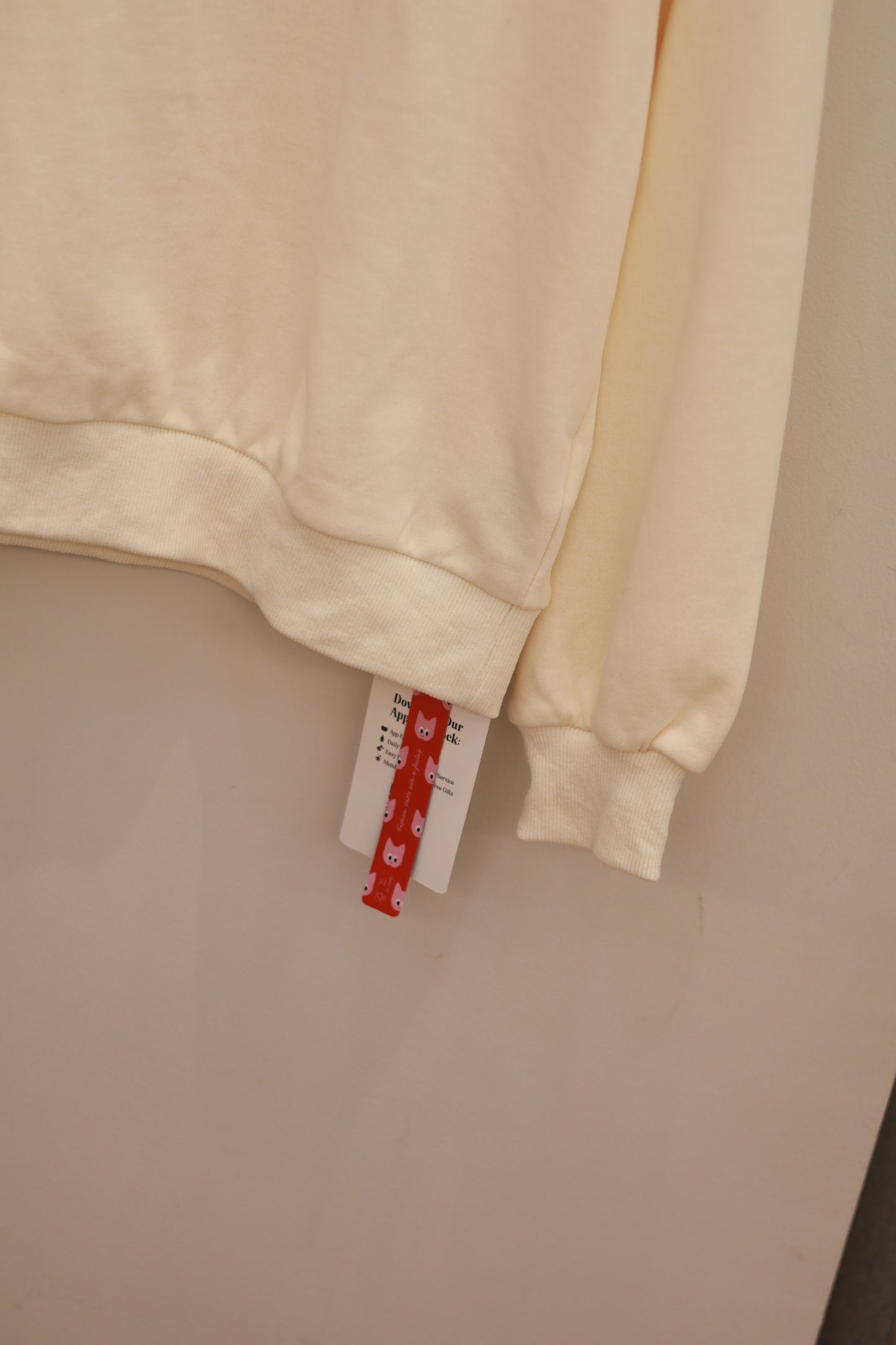 CIDER Strawberry Graphic Oversized Sweatshirt