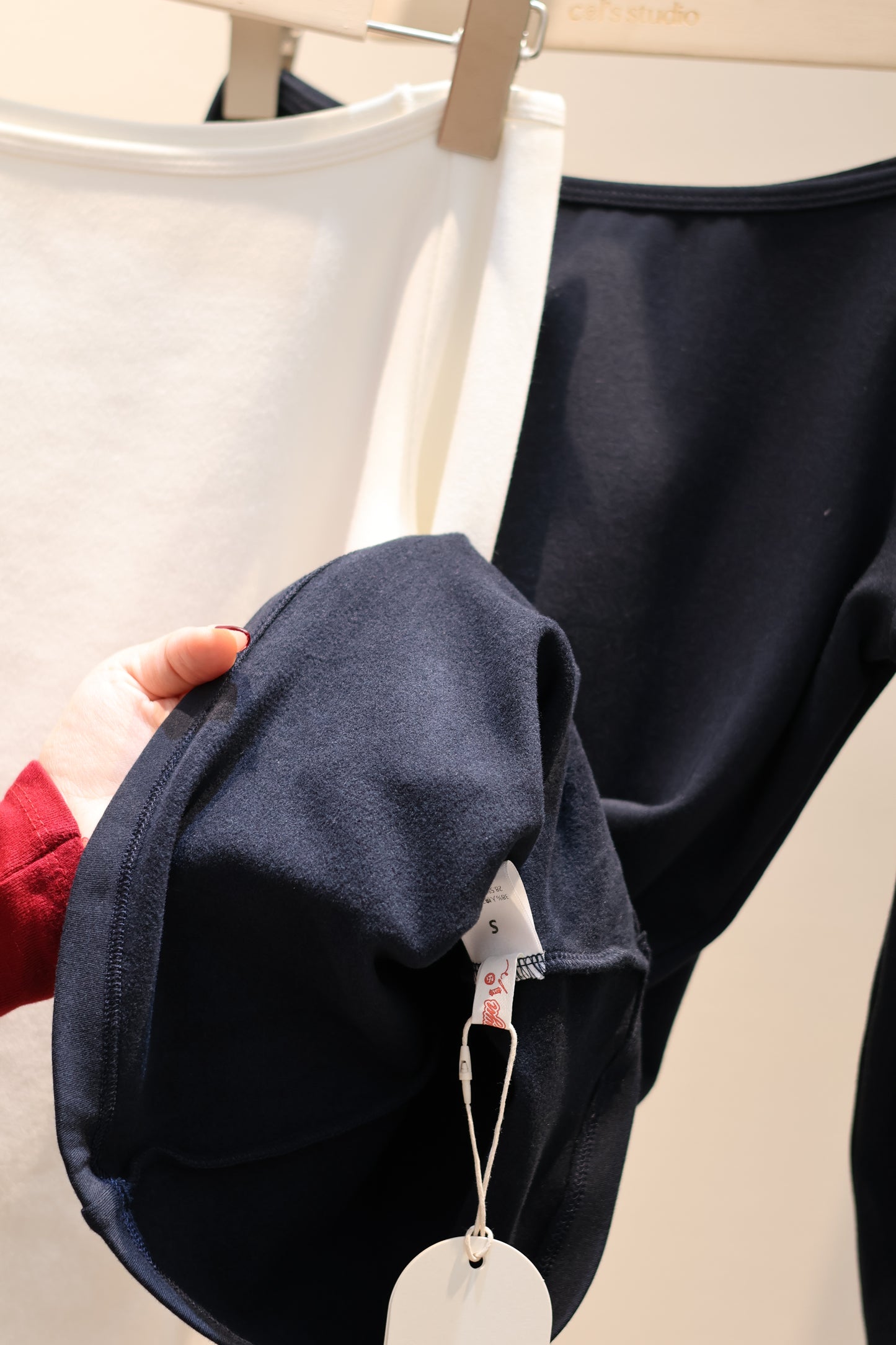 Open neck SOFT long sleeve