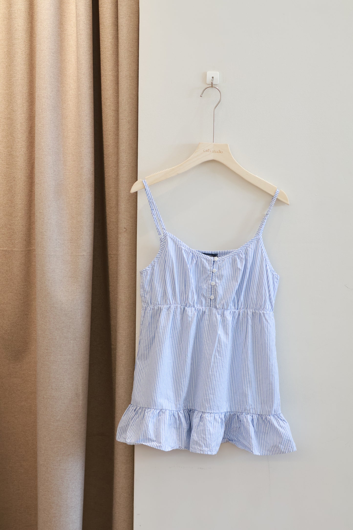 BRANDY BLUE AND WHITE STRIPED BABYDOLL